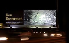 Billboard over Worcester for Ron Rosenstock's Hymn to the Earth exhibit at the Worcester Art Museum 2012