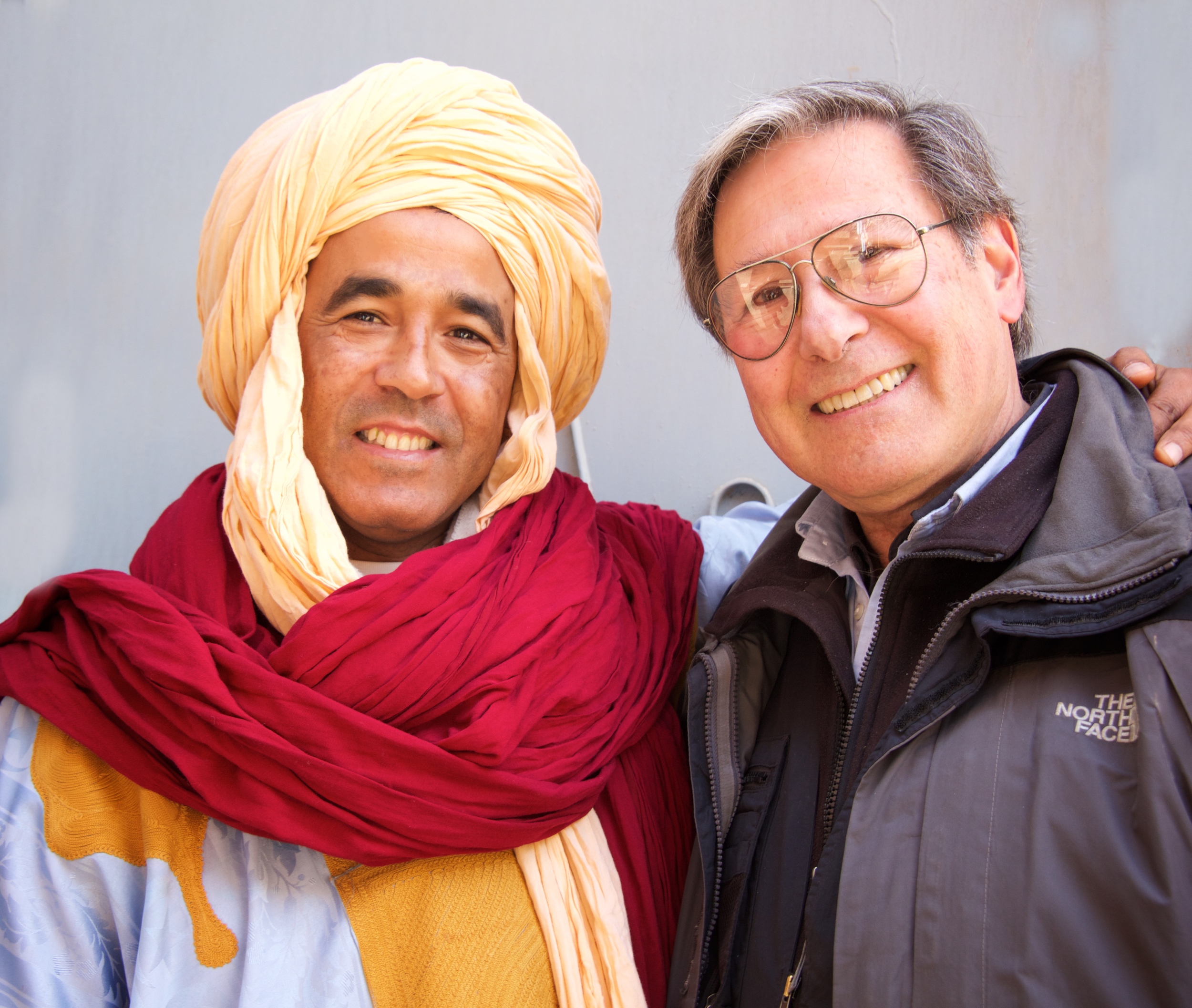 Ron & his incredible Moroccan guide Tieb.