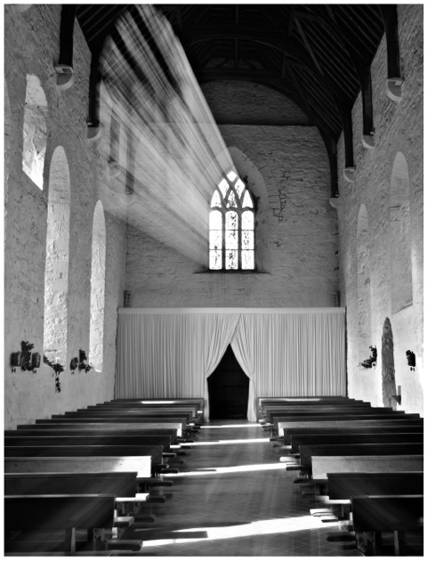 The Light in Balintubber Abbey, Ireland