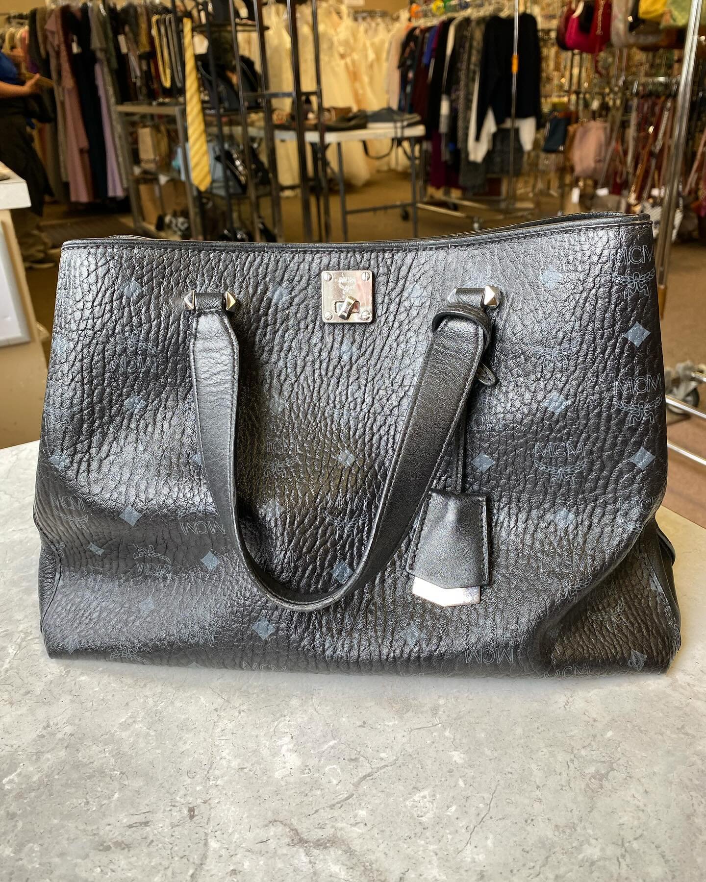 MCM Purse $99.95, as is! 🔥🖤🔥