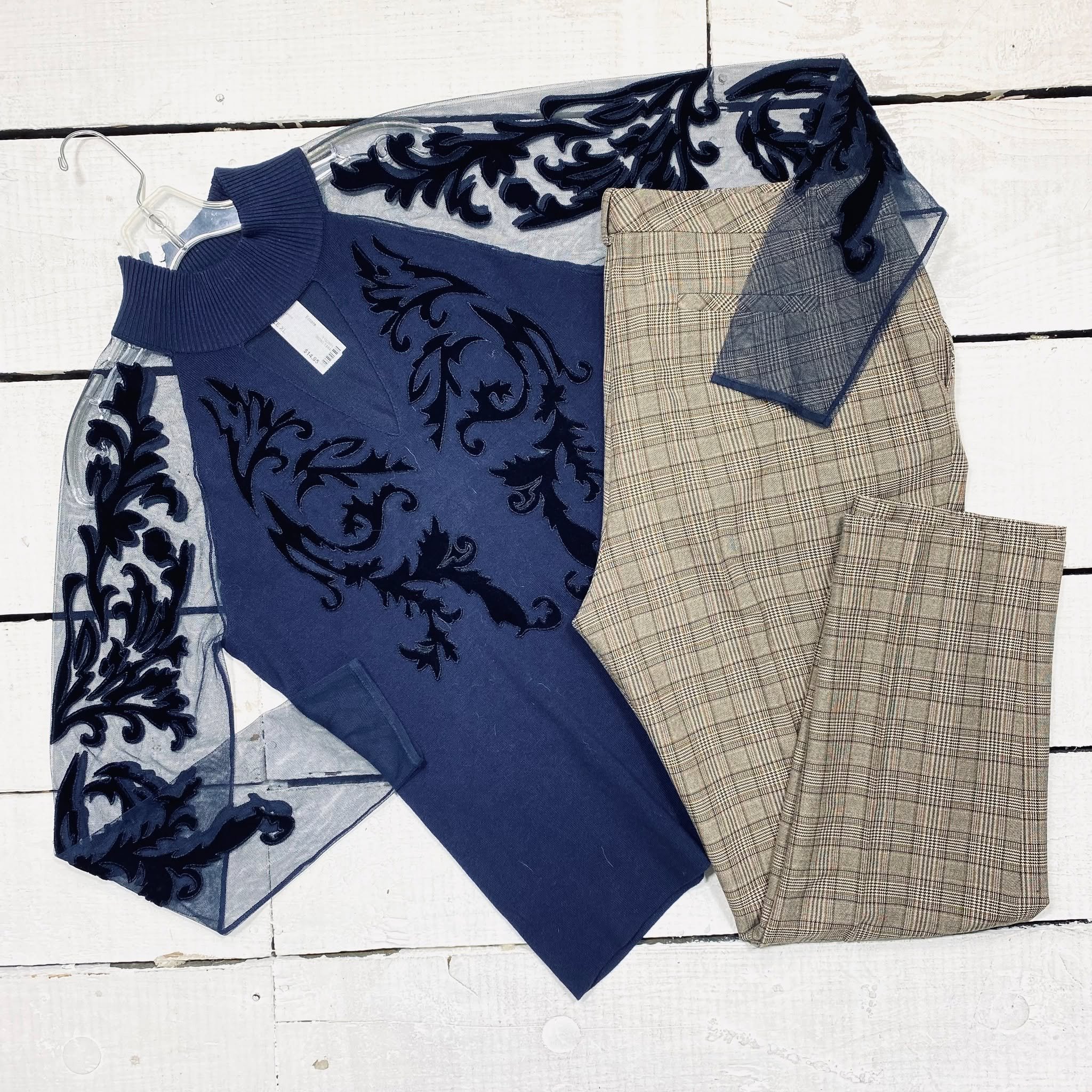 INC Top Size XL, $14.95
Tommy Hilfiger Pants Size 14, $12.95