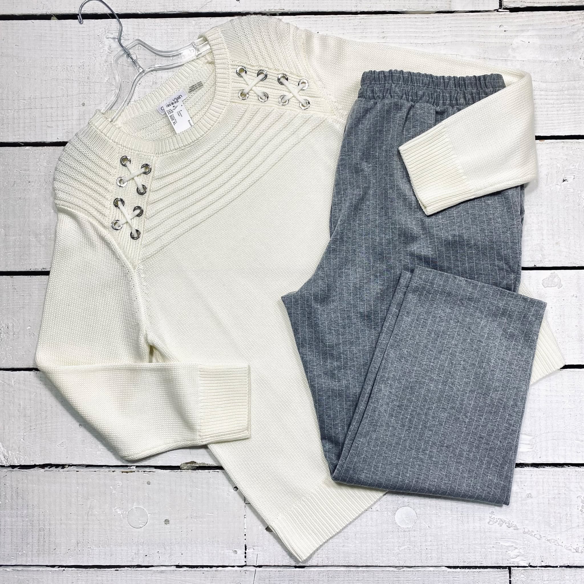 Calvin Klein Sweater Size XL, $18.95
A New Day Pants Size 16, $10.95