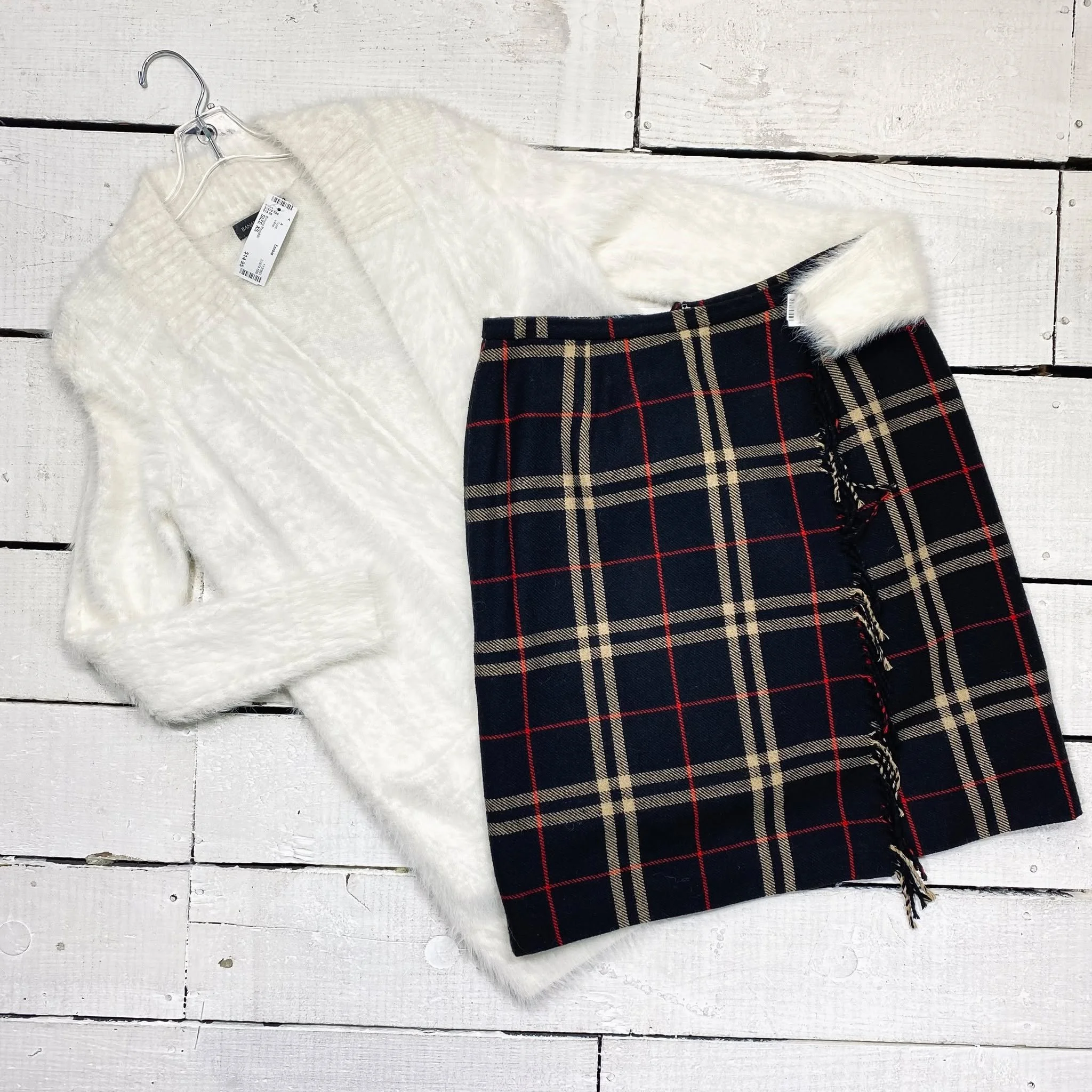 Banana Republic Tunic Size XS, $14.95
Kasper Skirt Size 10P, $12.95