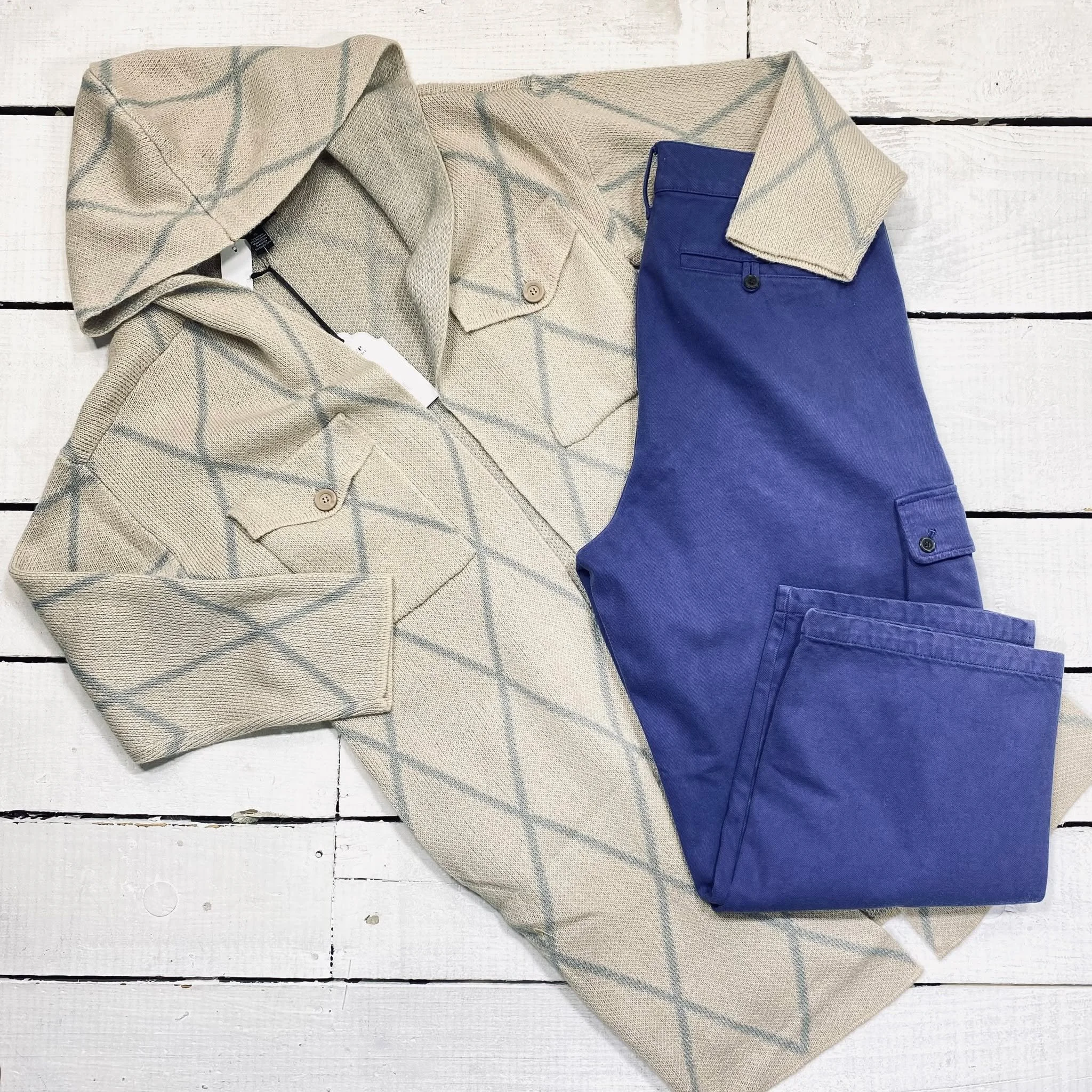 Love Ever After Tunic Size XL, $24.95
J Crew Pants Size 14, $18.95