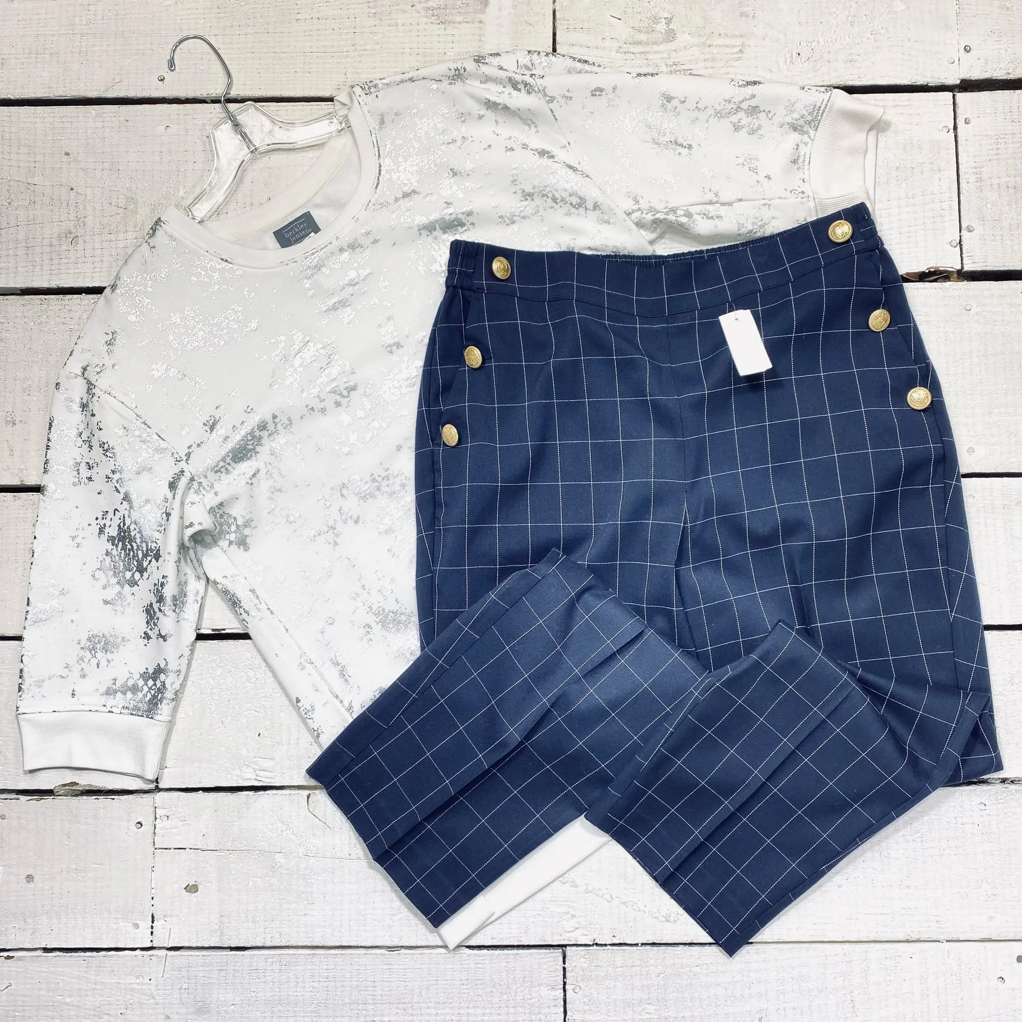 Berkley Jensen Top Size XL, $10.95
Lane Bryant Pants Size 14, $18.95