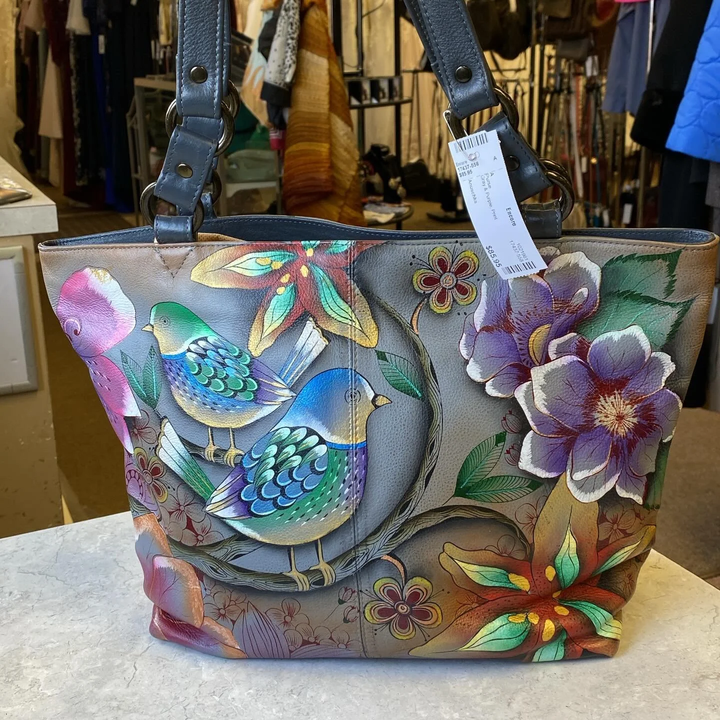 Anouschka purse $85.95! 😍😍😍 How pretty!