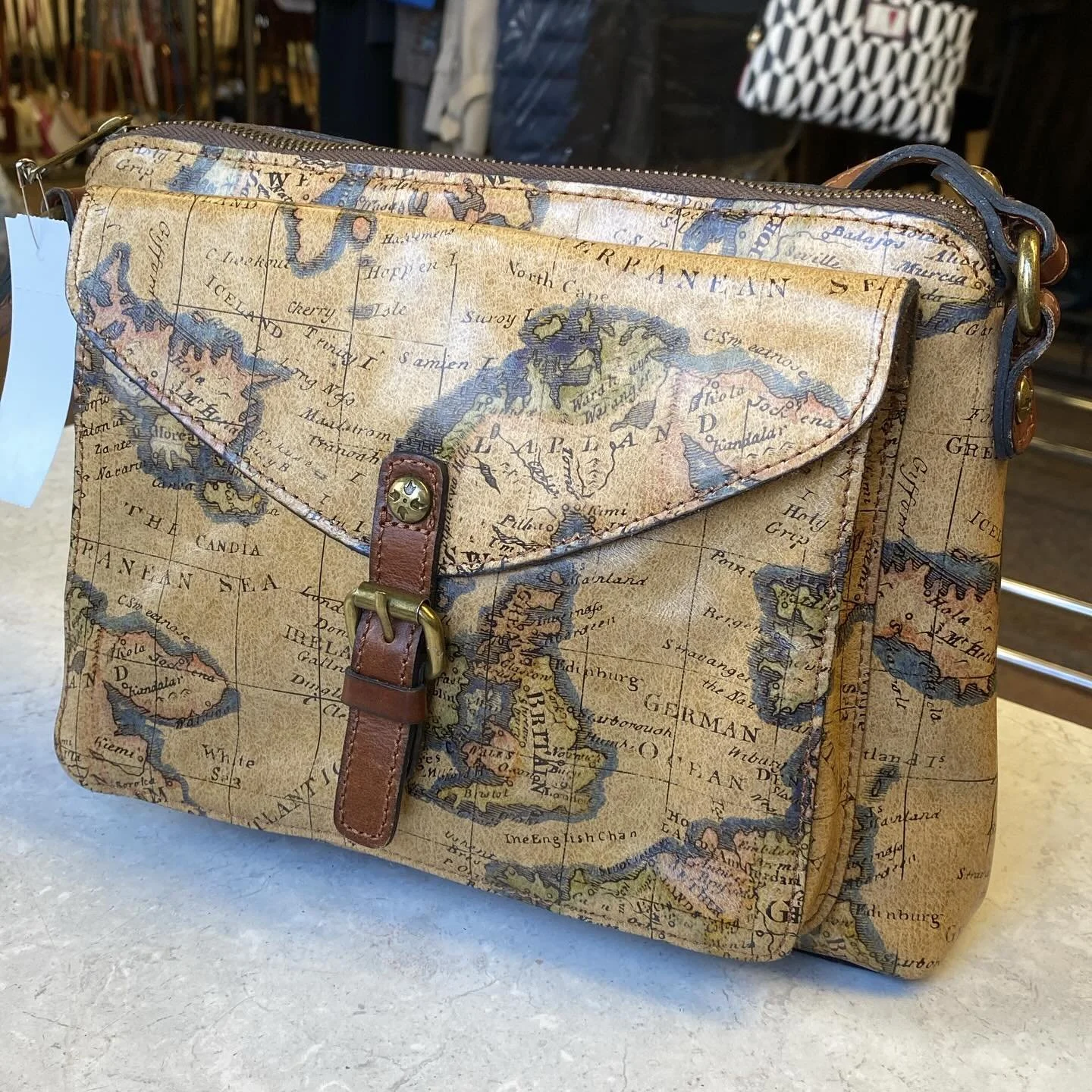 Patricia Nash globe crossbody $52.95