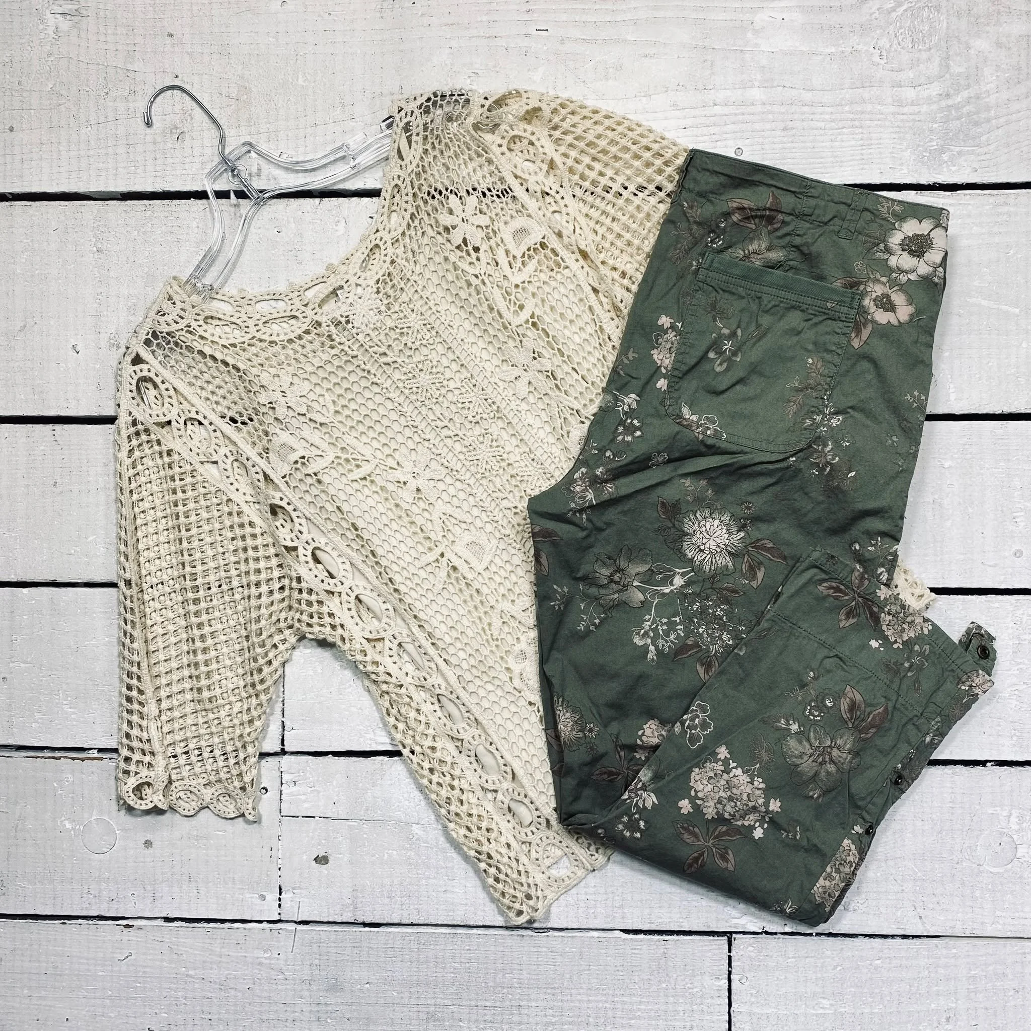 Adiva Top Size S, $12.95
Democracy Pants Size 14, $12.95