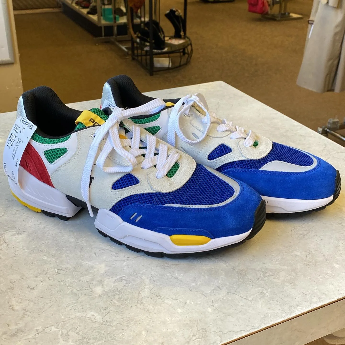 Ralph Lauren Mens Tennis Shoe Size 11, $55.99
