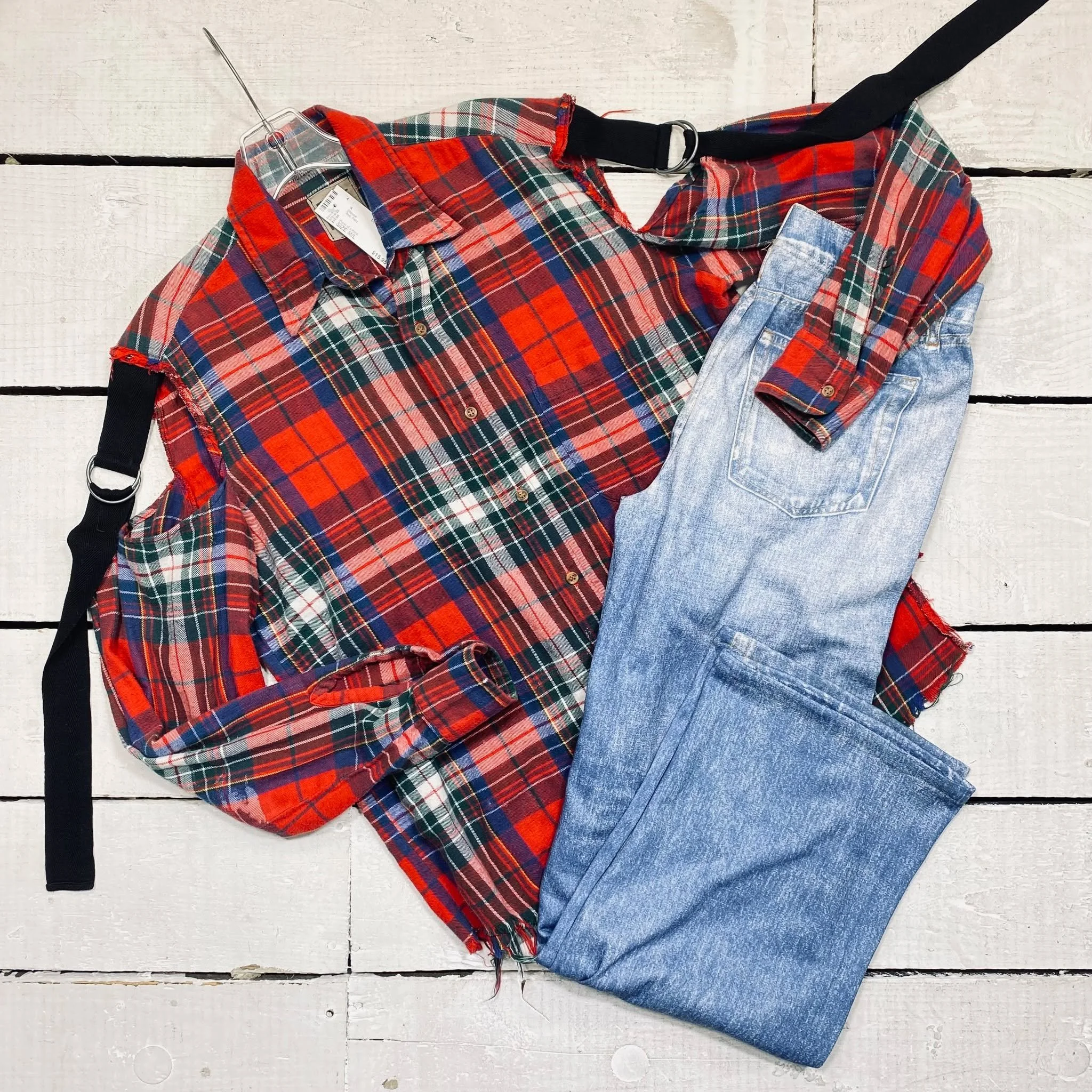 Furst of a Kind Blouse Size M/L, $15.95
Pants Size 8, $12.95