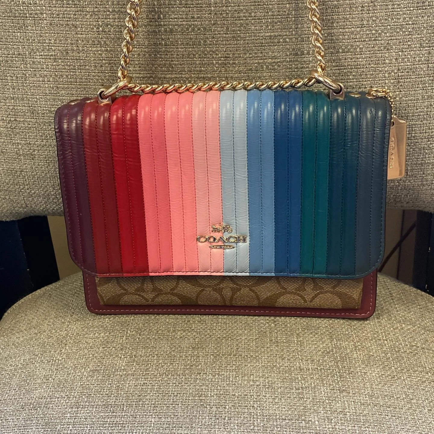 Legacy Stripe Coach Bag, only $72.99 ❤️🩷🩵💙💚