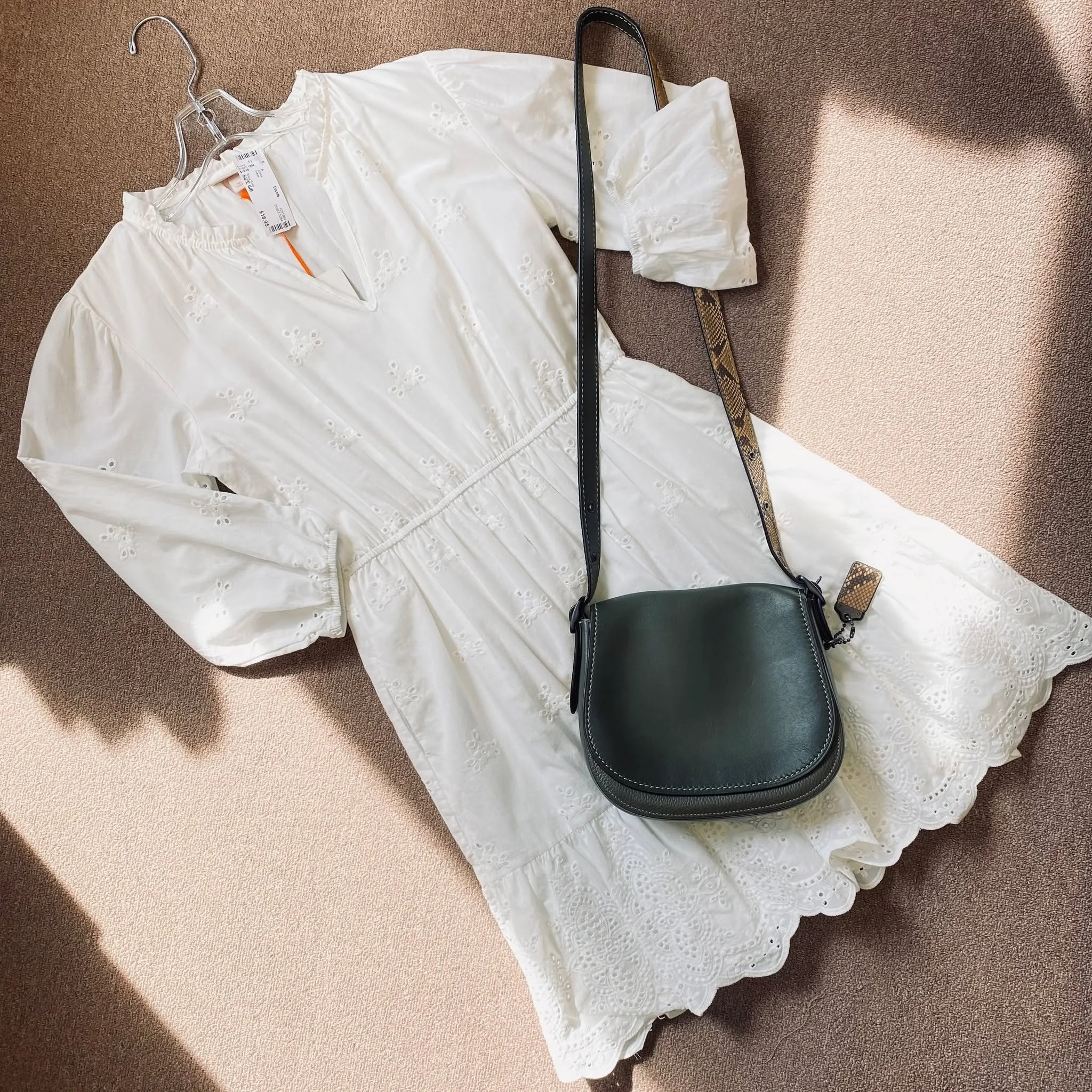 Knox Rose Dress Size 6/8, $18.95
Coach Crossbody, $99.99