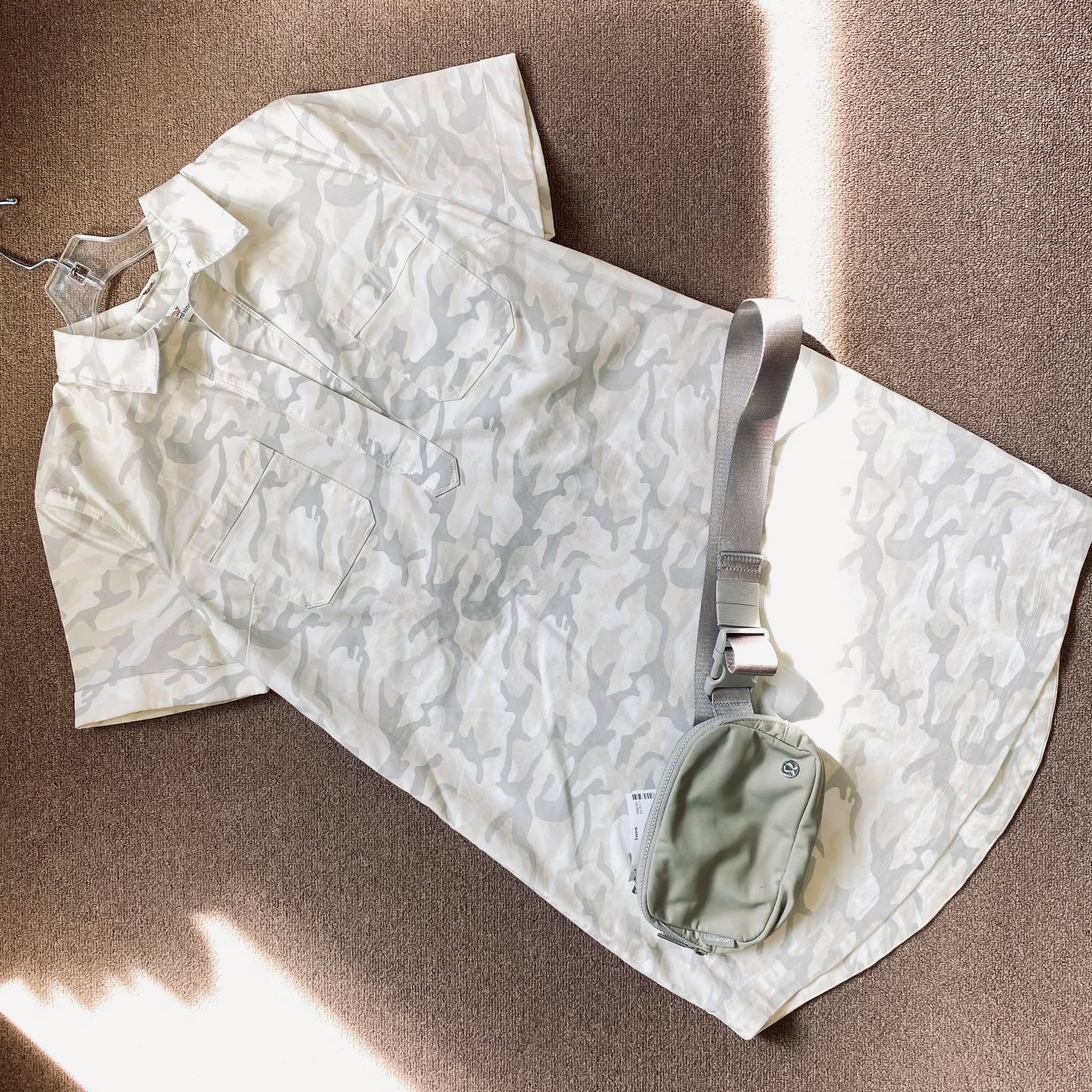 Vineyard Vines Dress Size 12, $25.95
Lululemon Fanny Pack, $20.95