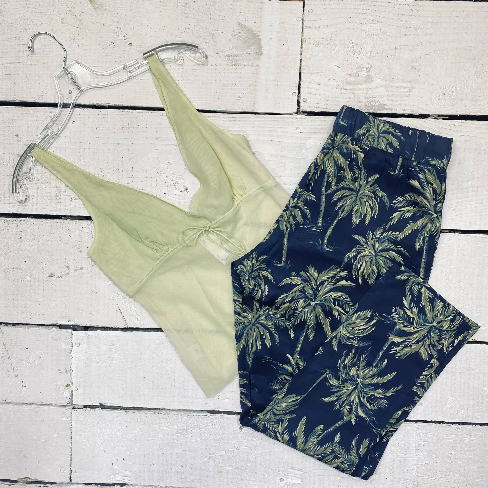 Tahari Shell Size S, $14.95
Soft Surroundings Pants Size 8, $14.95