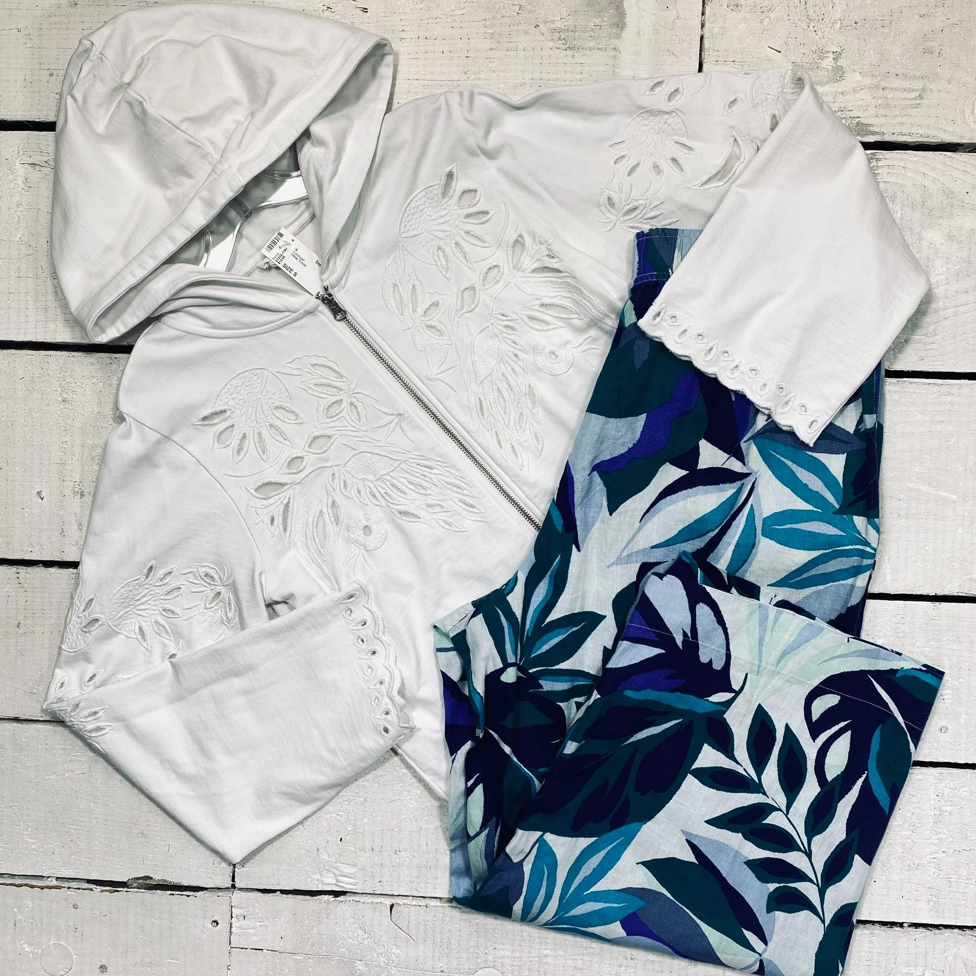 Cardigan Size S, $14.95
C &amp; C California Pants Size 16, $14.95