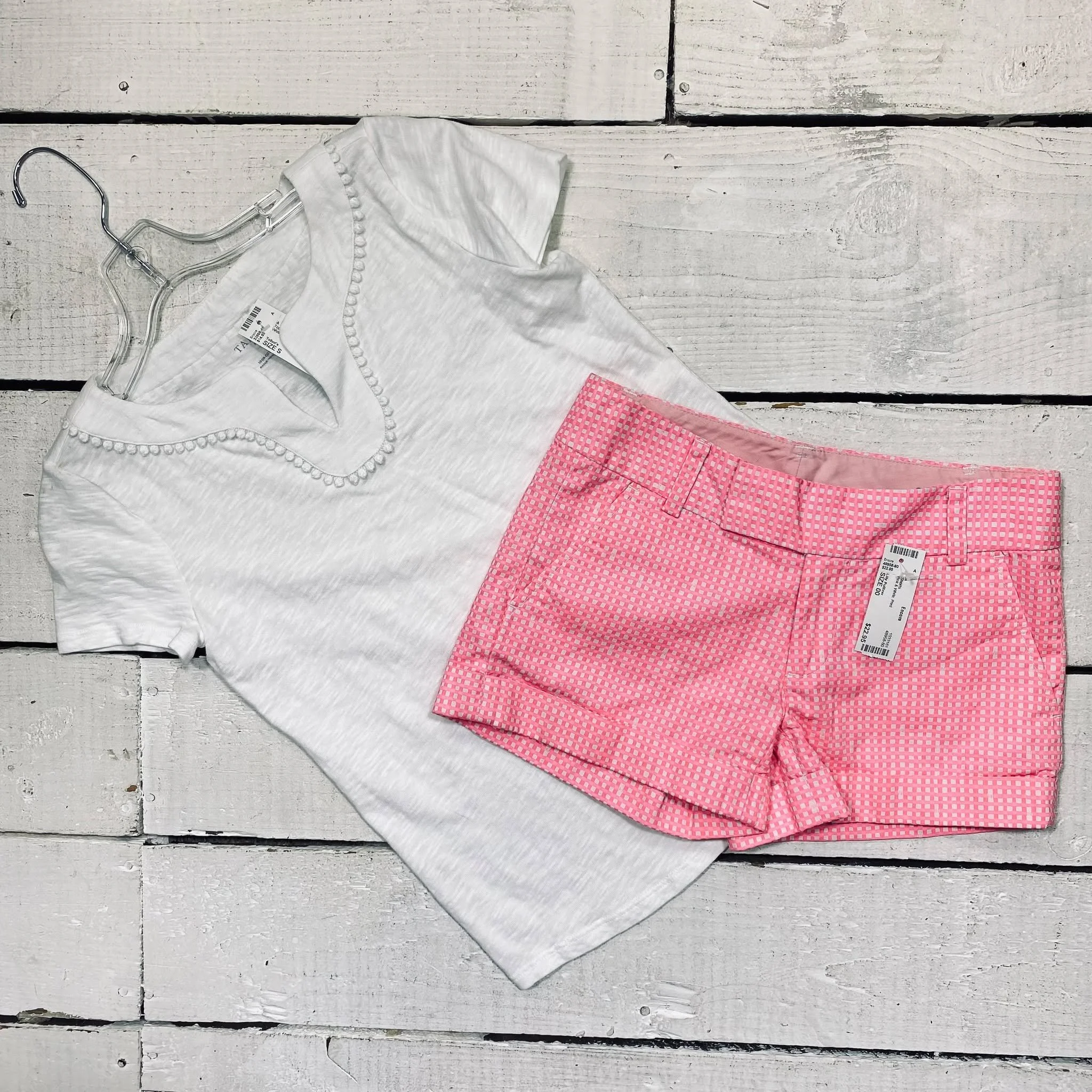 Talbots Top Size S, $14.95
Lilly Pulitzer Shorts Size 00, $22.95