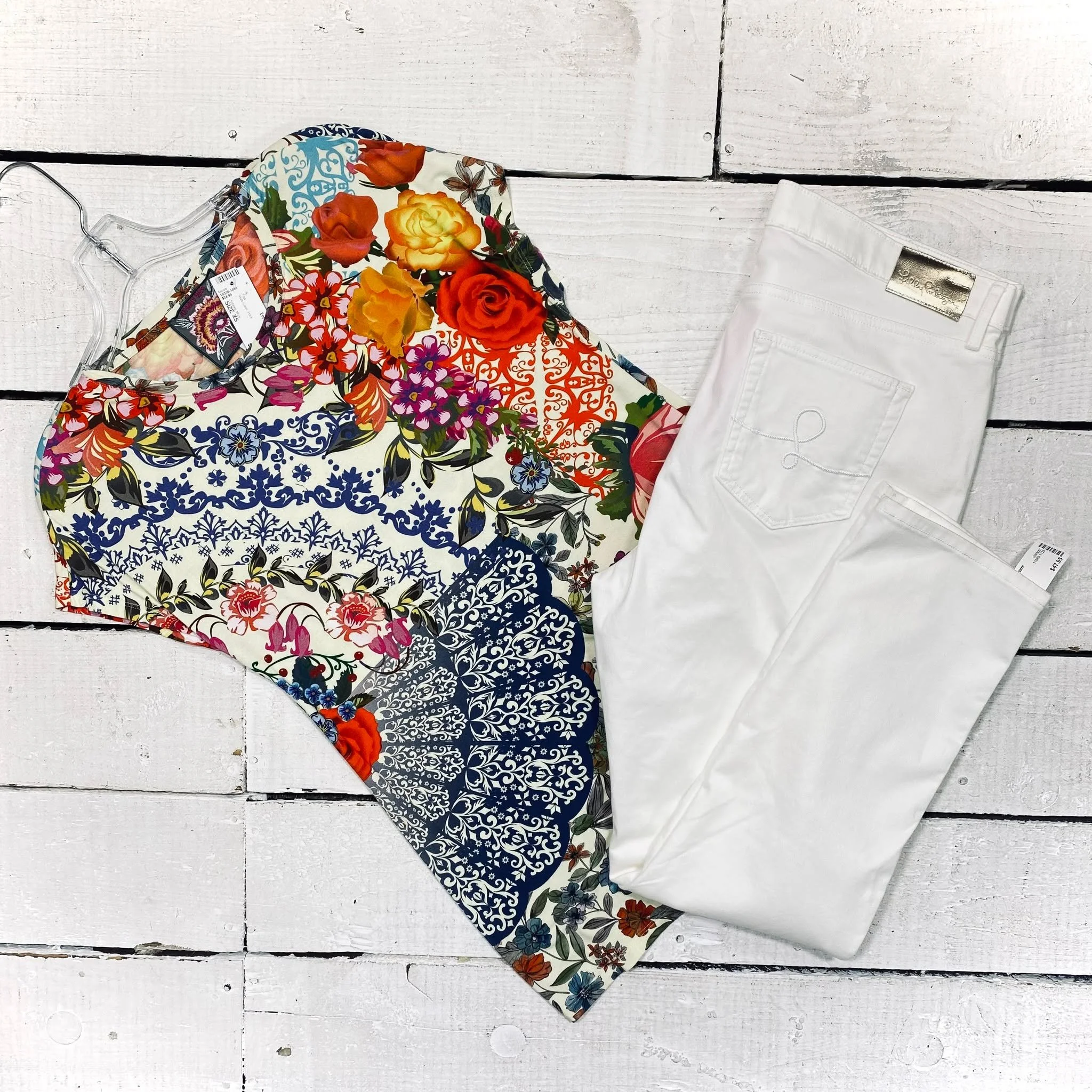 Johnny Was Top Size XS, $24.95
Lilly Pulitzer Pants Size L, $47.95