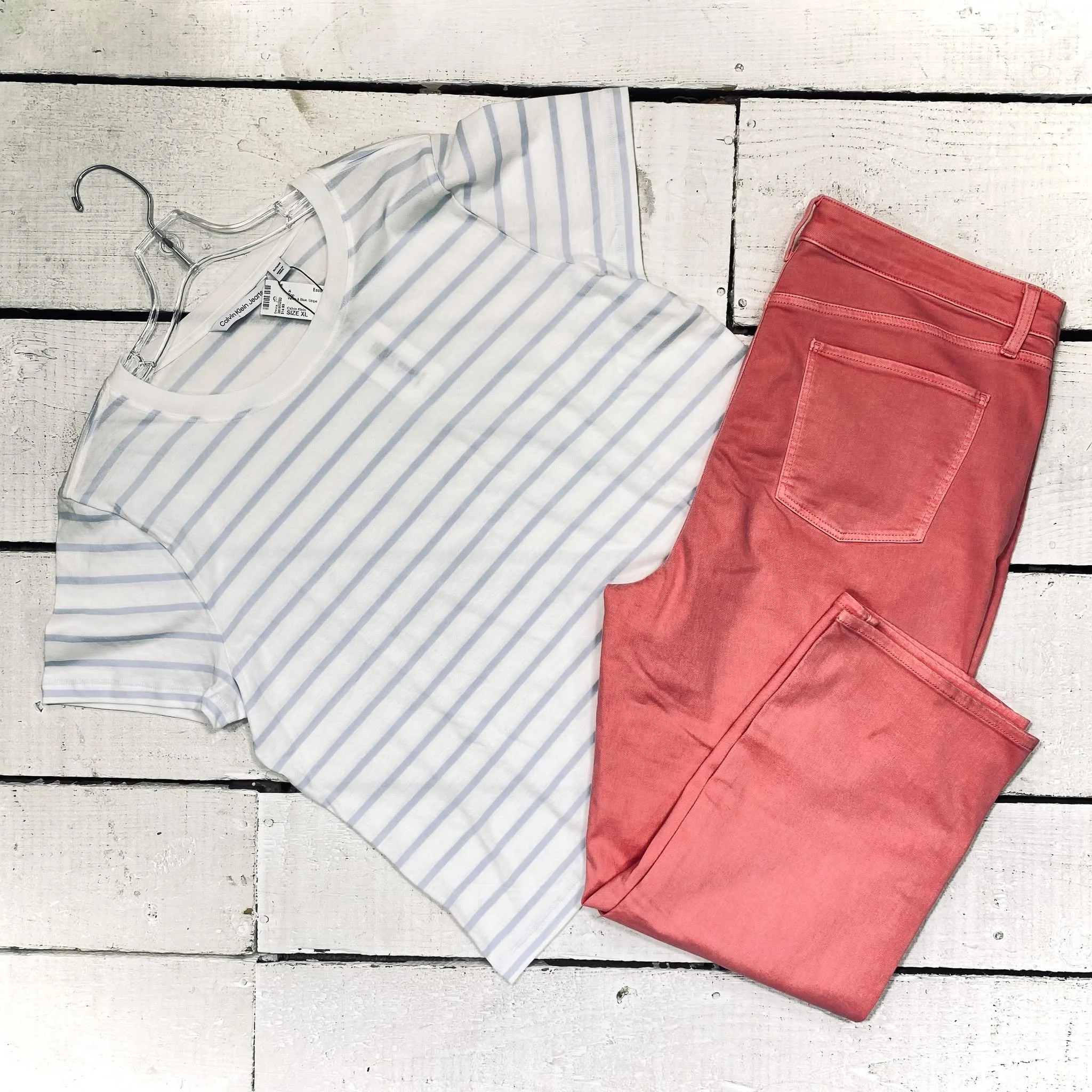 Calvin Klein Top Size XL, $14.95
Talbots Pants Size 16, $20.95
