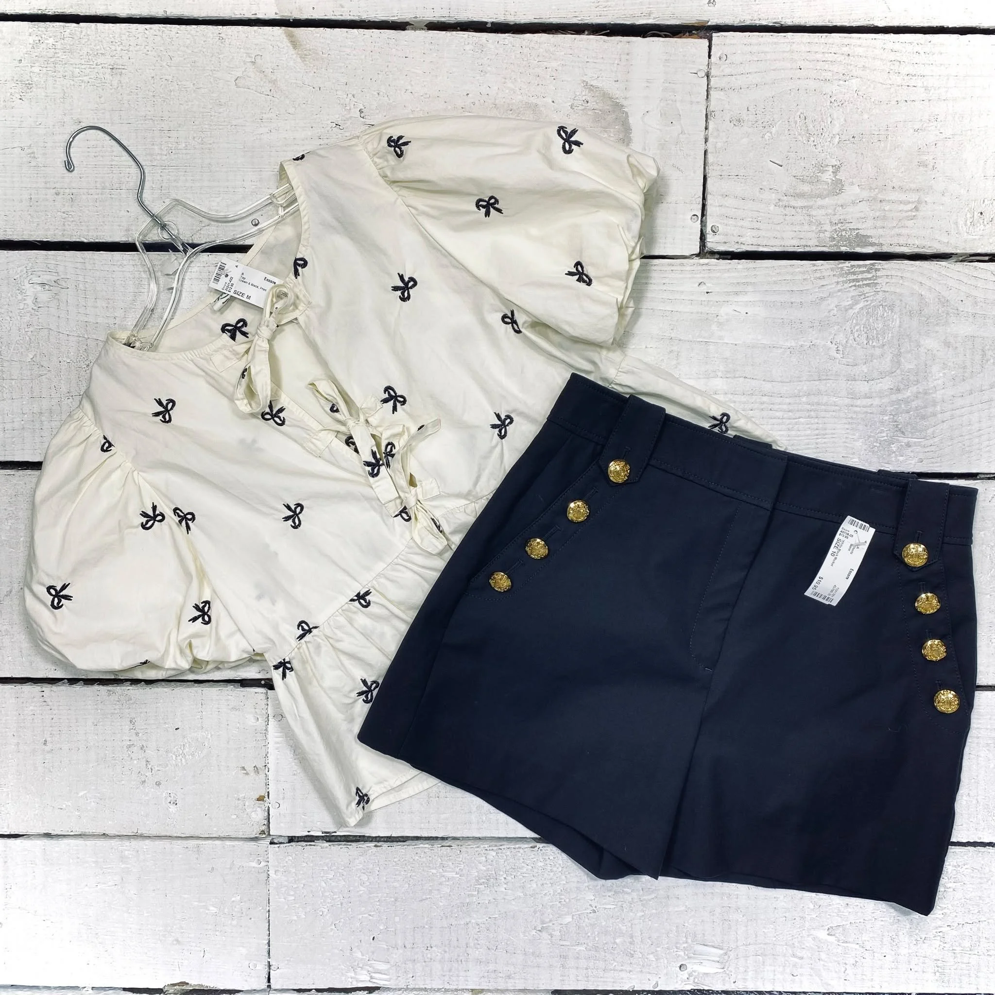 Top Size M, $12.95
WHBM Shorts Size 10, $10.95