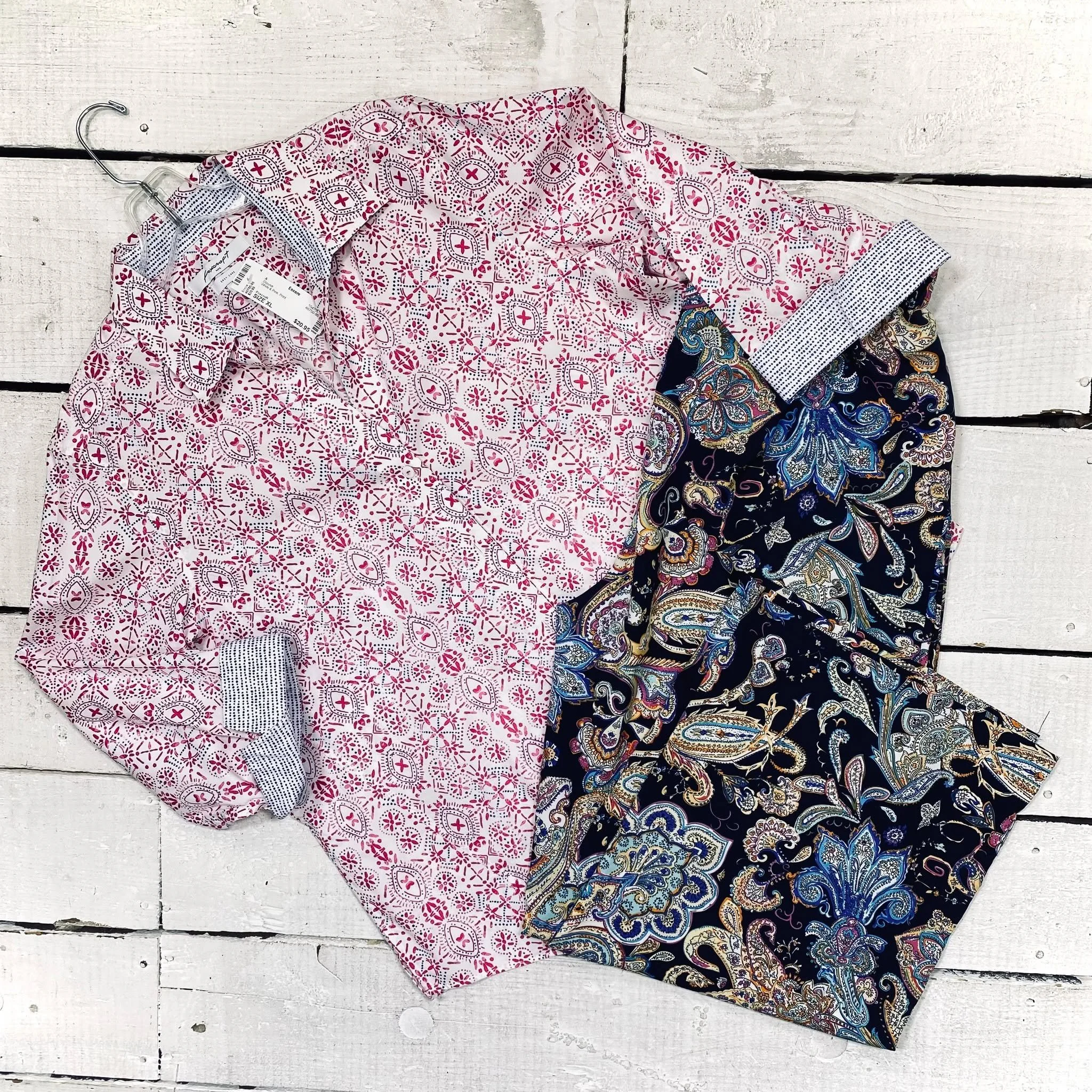 Foxcroft Blouse Size XL, $20.95
Emery Rose Pants Size 16, $15.95