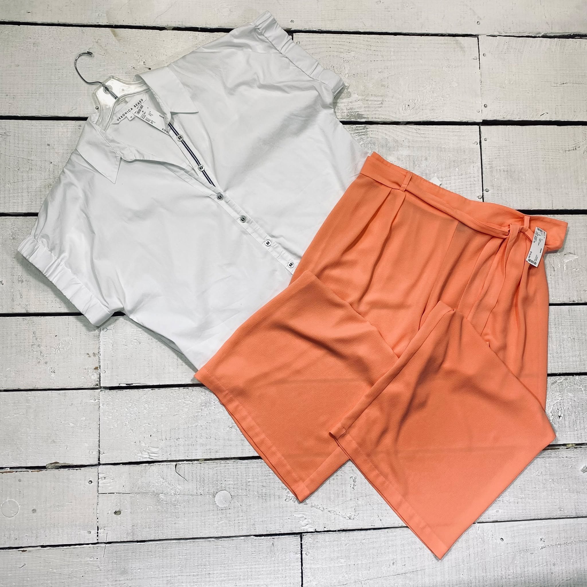 Veronica Beard Blouse Size XL, $18.95
Attention Capris Size 16, $12.95