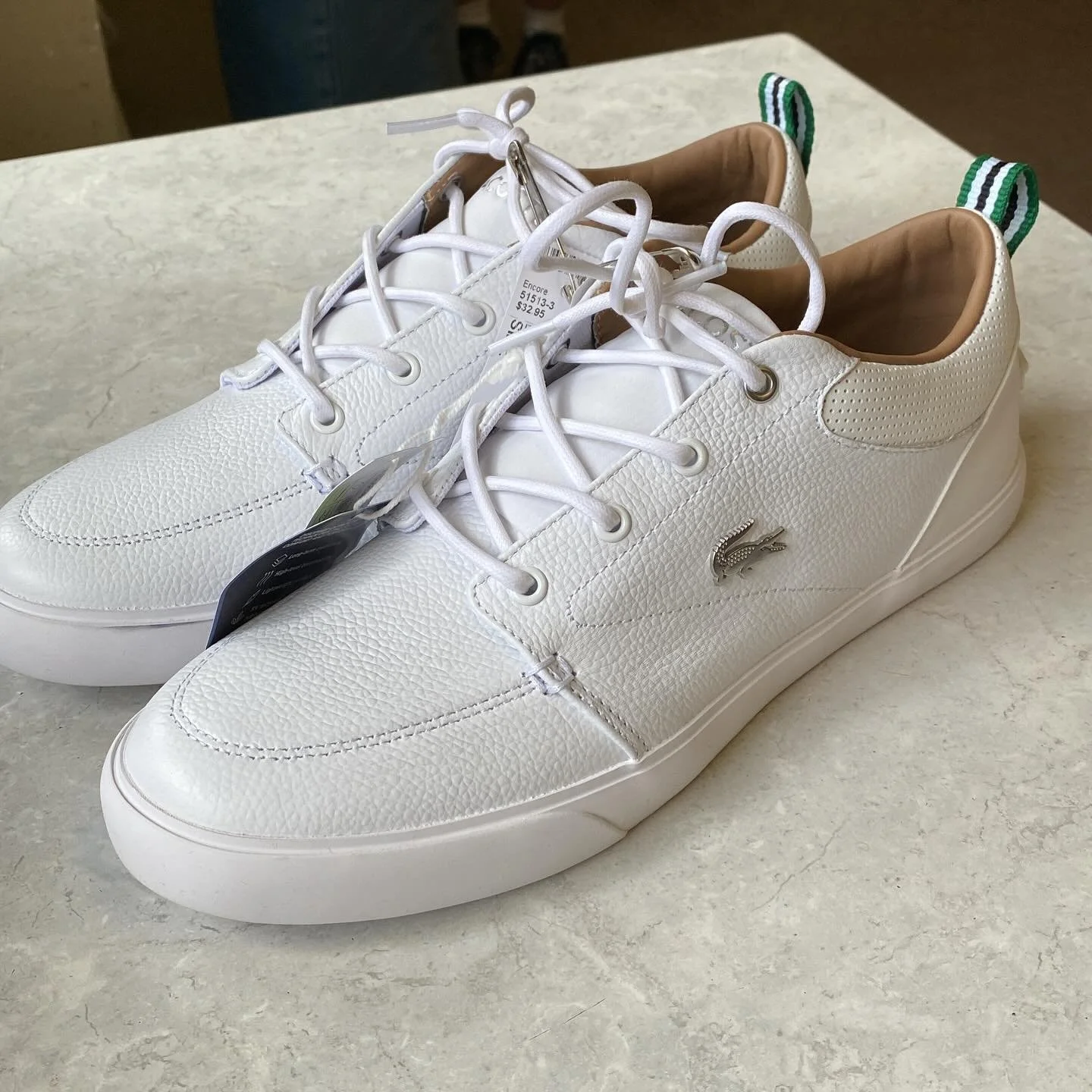 Lacoste womens 10, new with tags, $32.95! 🔥🔥🔥