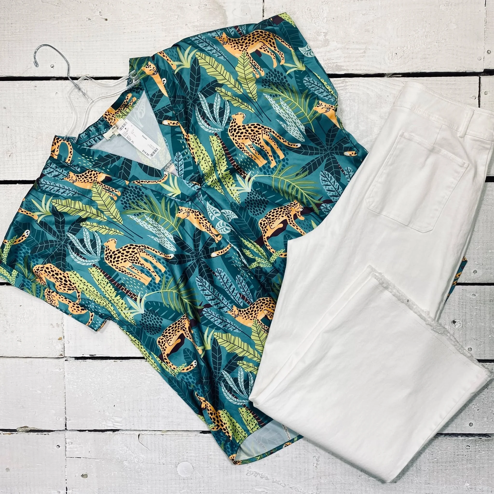 Entro Top Size XL, $14.95
Mittoshop Pants Size 14, $15.95