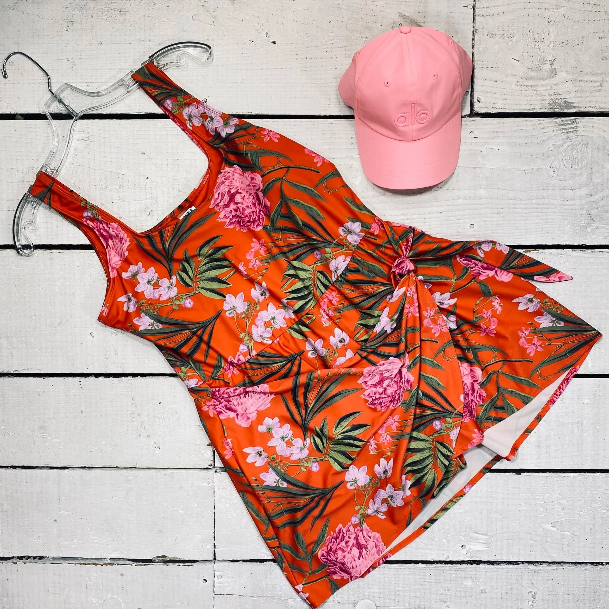 Old Navy Swimsuit Size XL, $14.95
alo Ball Cap, $30.95