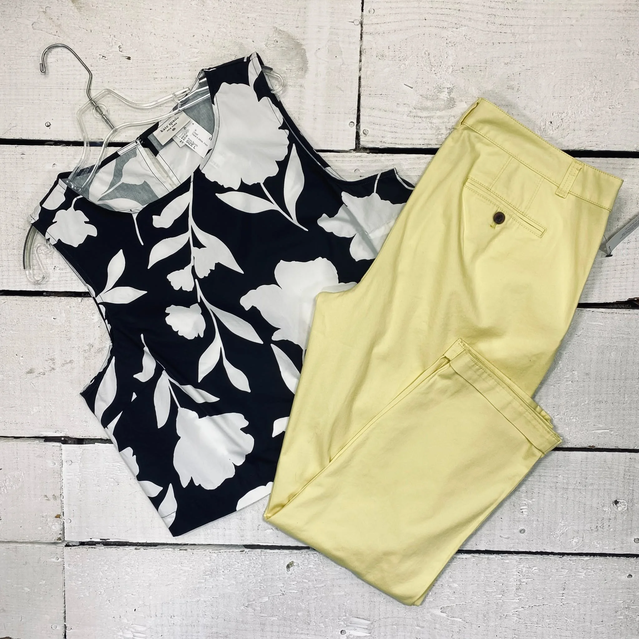 Kate Spade Shell Size L, $25.95
Talbots Pants Size 12, $20.95