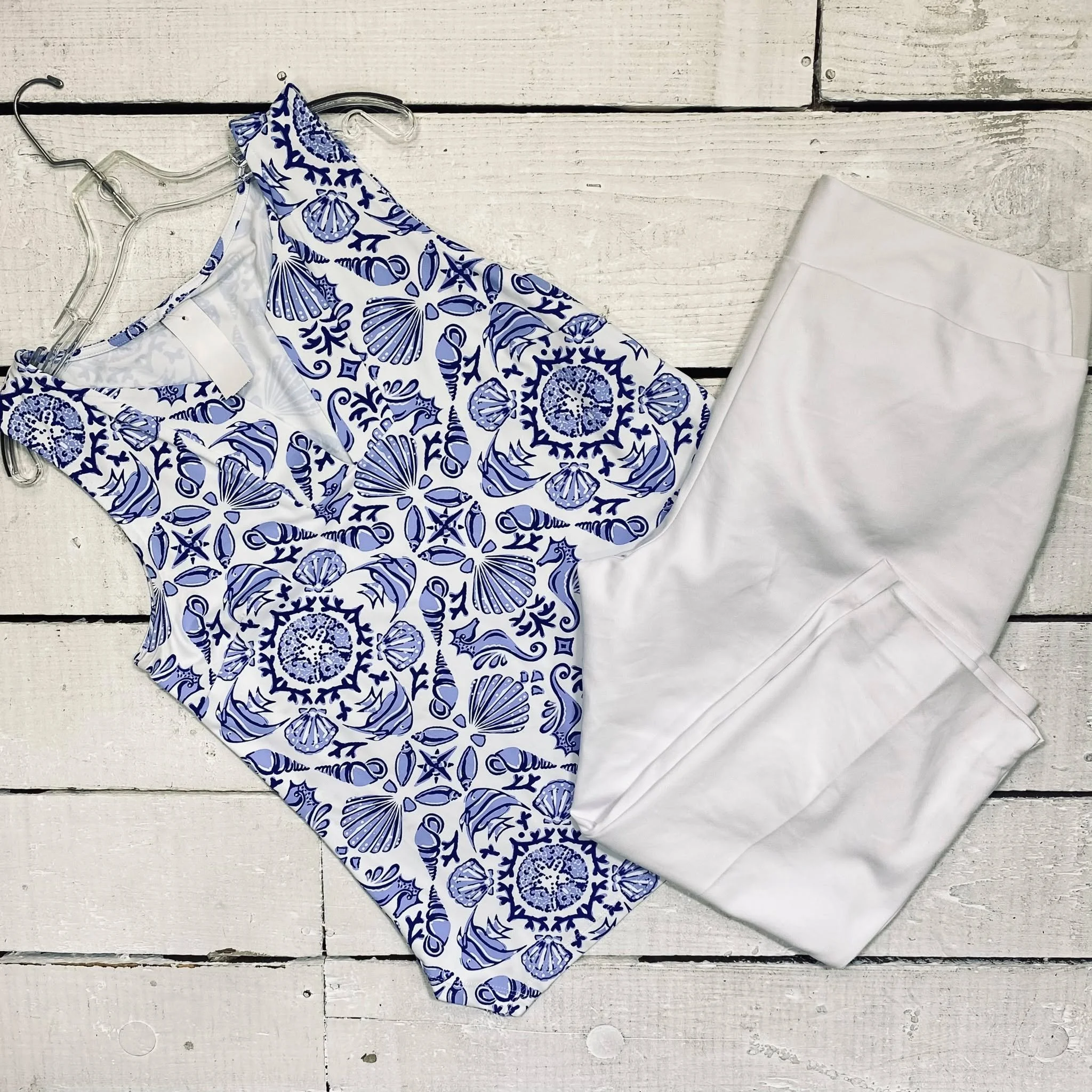 Shell Size XL, $10.95
Investments Capris Size 16, $12.95