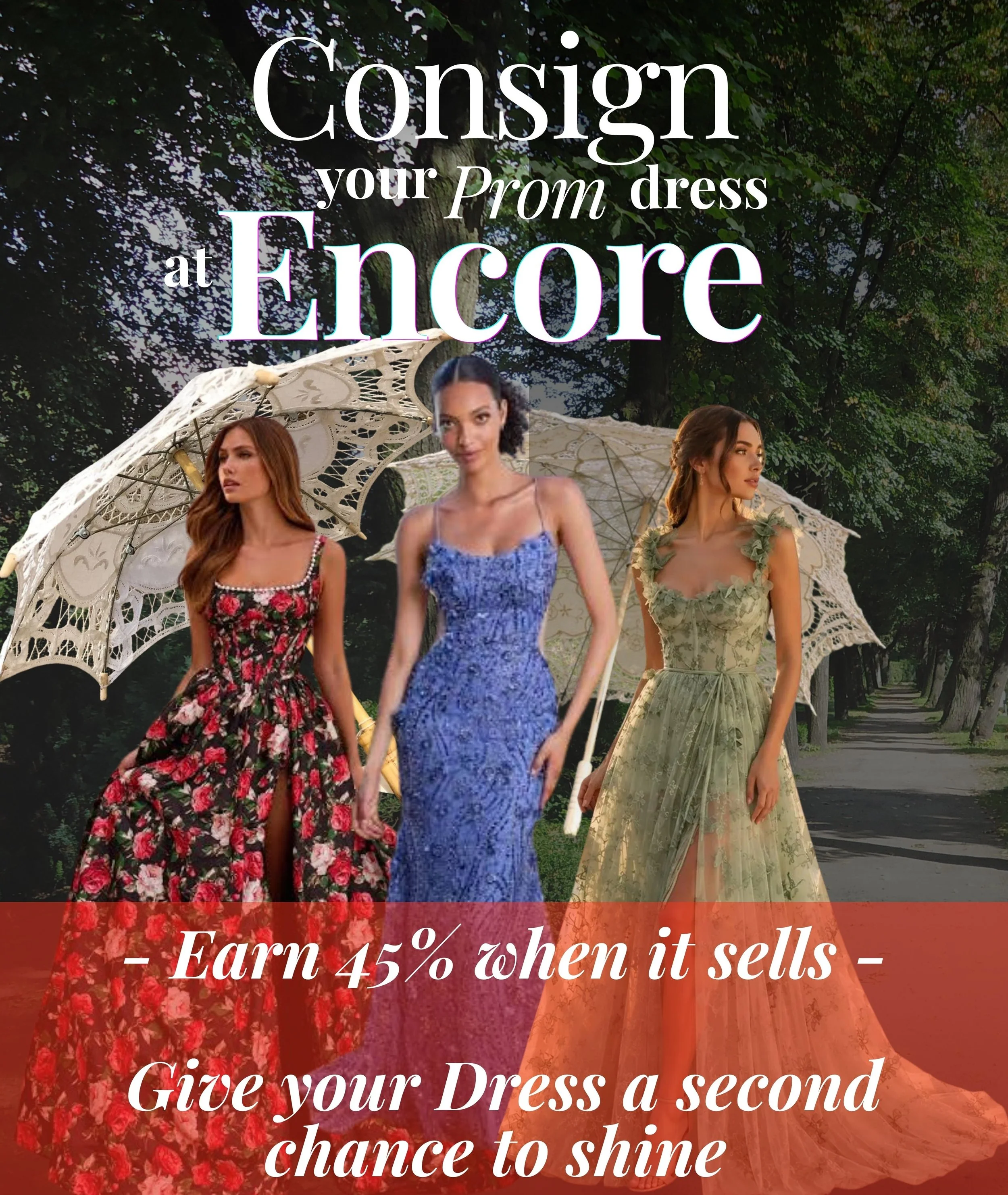 Have a CURRENT, gently loved Prom Dress sitting in your closet? 

Bring it in (Monday - Friday) &amp; let us help it find its next home!
