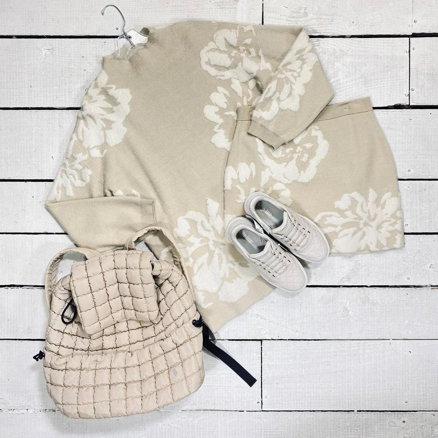 Anthropologie 2PC Dress Size 10, $35.95
Skechers Tennis Size 8, $42.99
Free People Backpack, $48.99