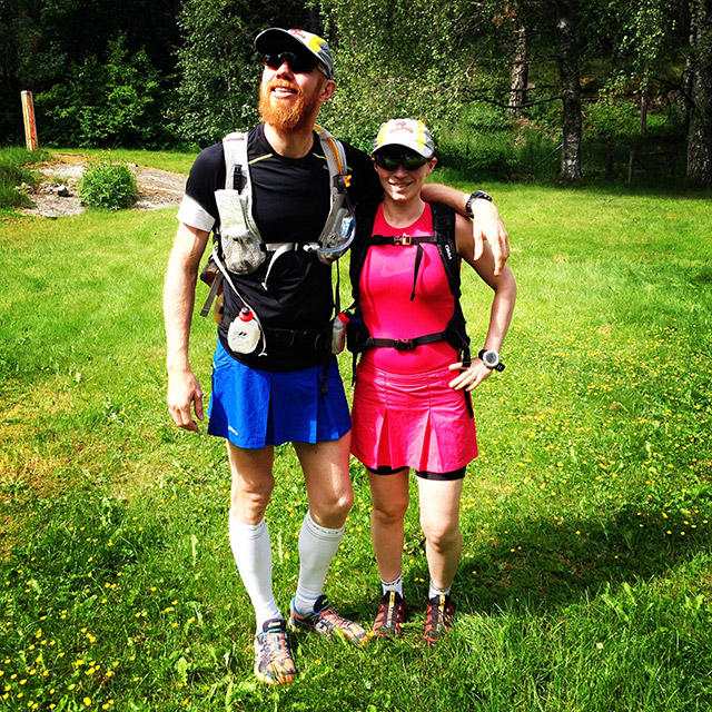 Dagens outfit - matchande kjolar från Craft!