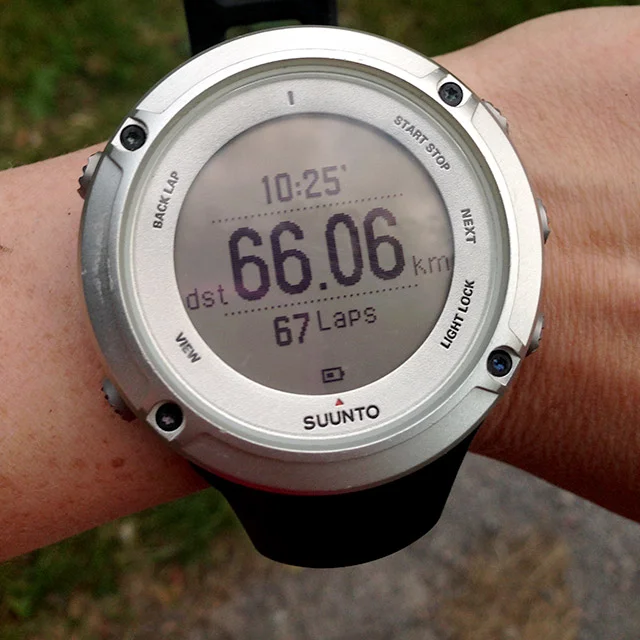 10,5 timmar senare. Trötta och glada!