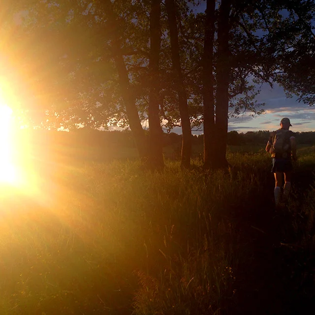 Vid Angarnssjöängen! Snart hemma!