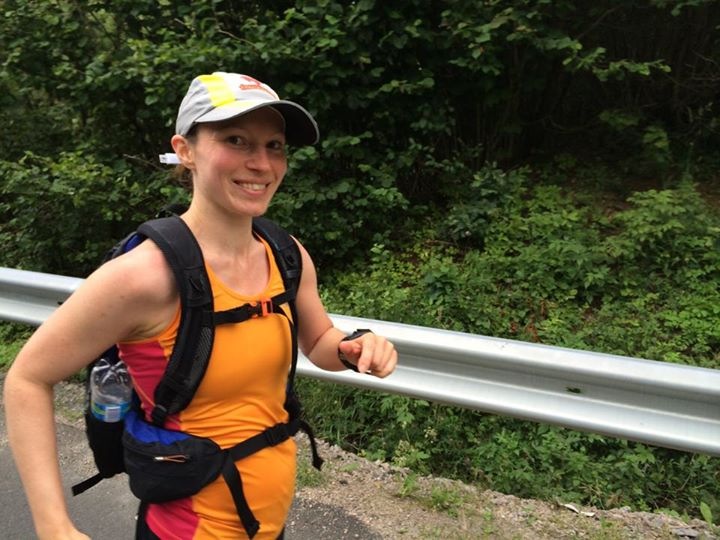 En nöjd ultralöpare på GAX100 den 12 juli. 28 timmar och 13 minuter på 100 miles (161 km) - 2:a plats.