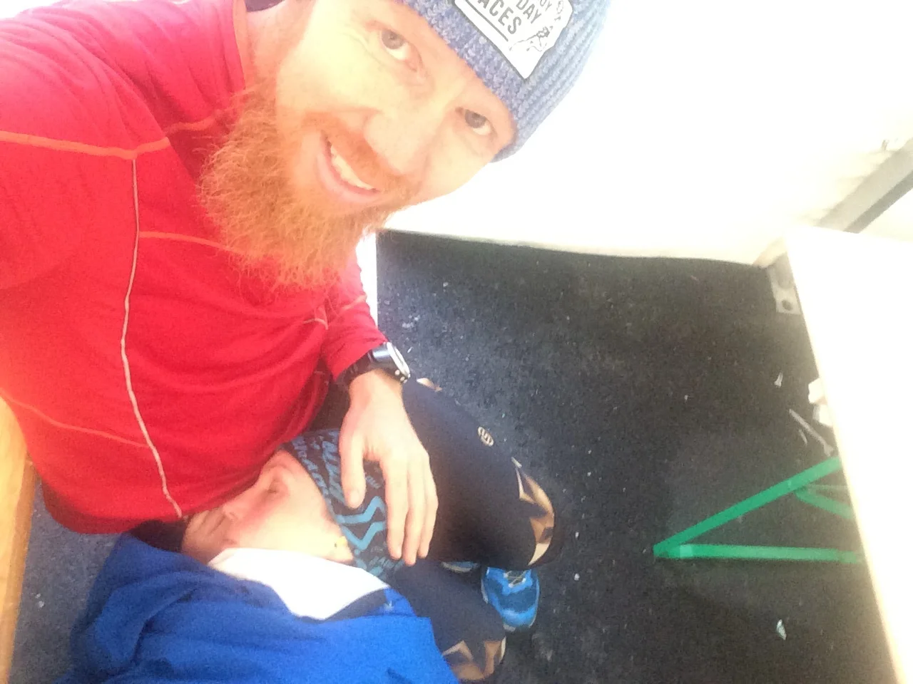 15 minutes with closed eyes in Trient. I told Johnny to try to charge my body with strength and love. And it worked!