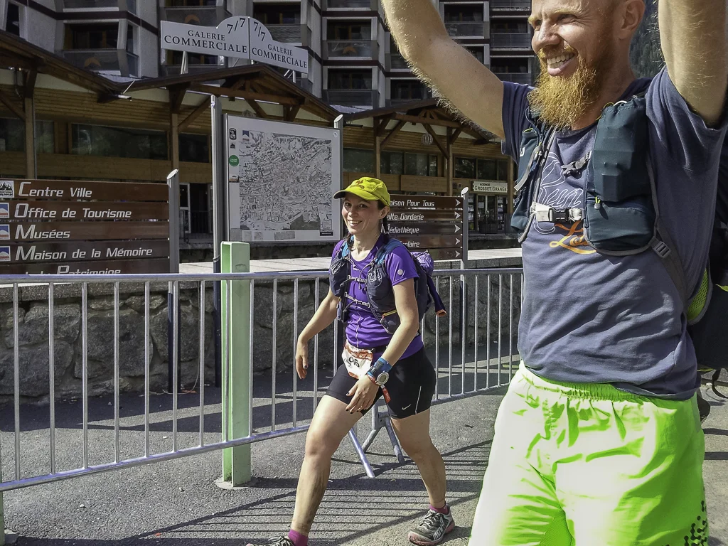Walking... Only 500 meters left of this crazy adventure!