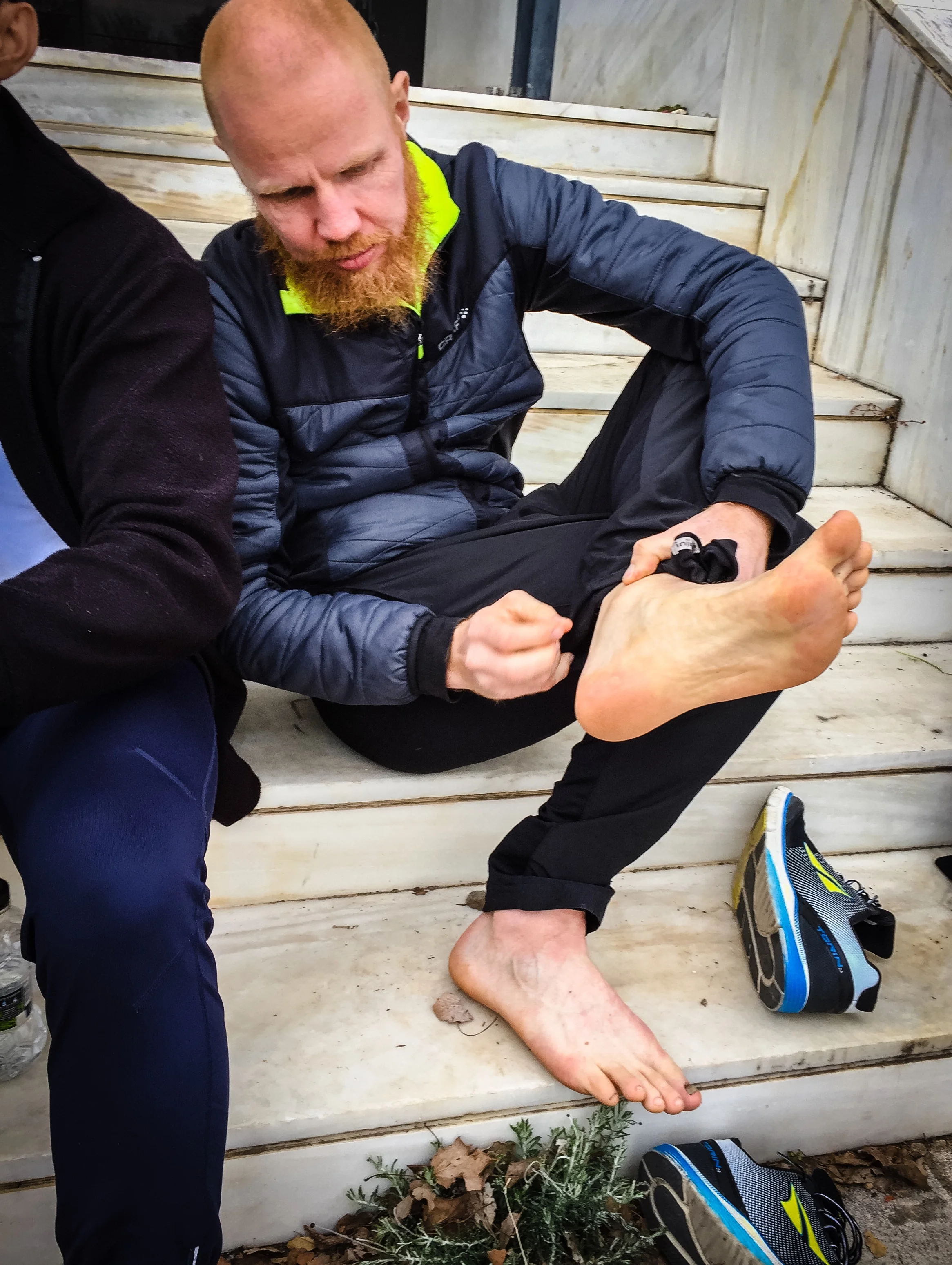 Beautiful feet, don't you agree? Not one blister, blue toe nail (from this race) or any other trouble. Thank you Altra Running for these amazing shoes, Altra Torin 2,5 <3