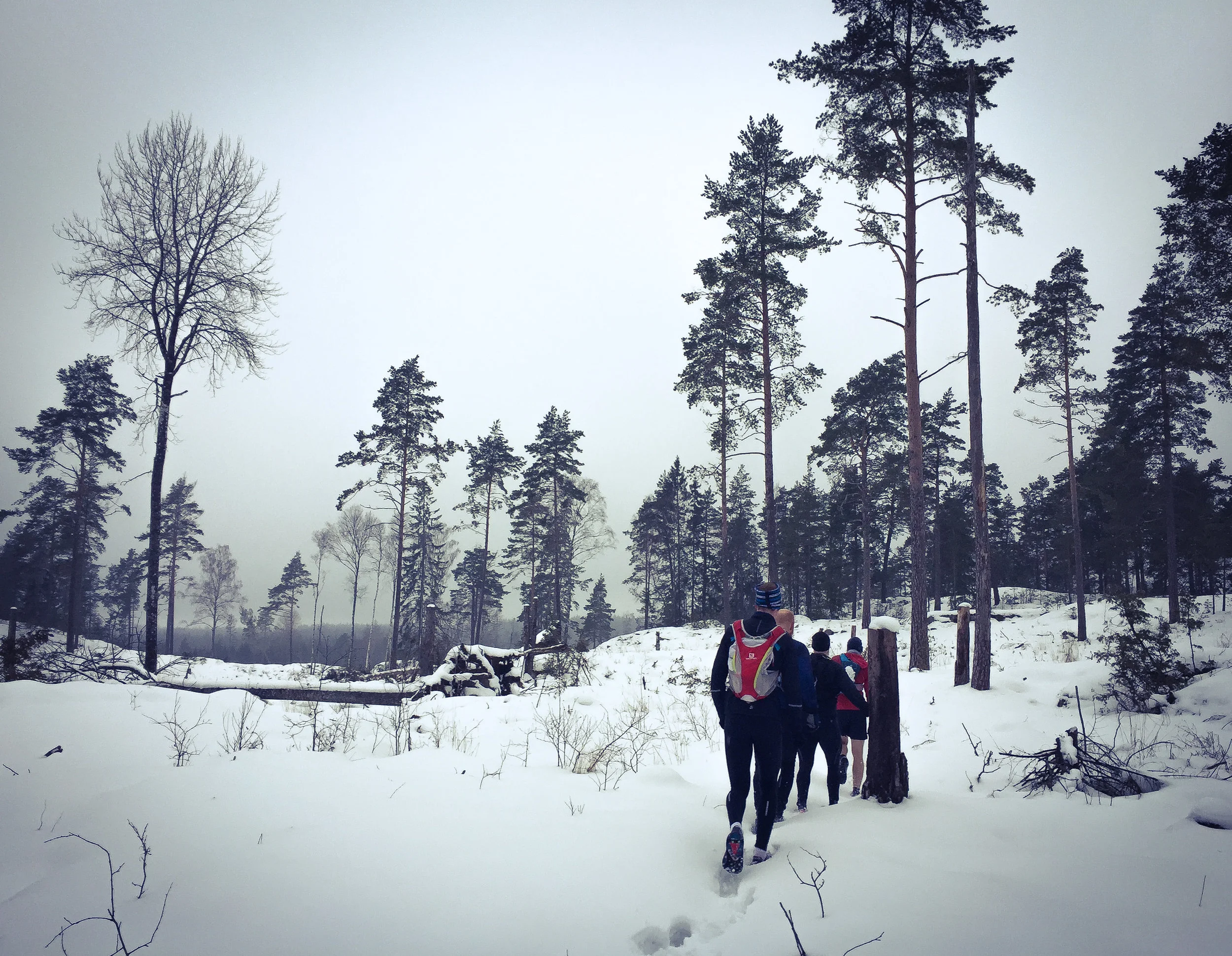 Ultralångt långpass på Blå leden