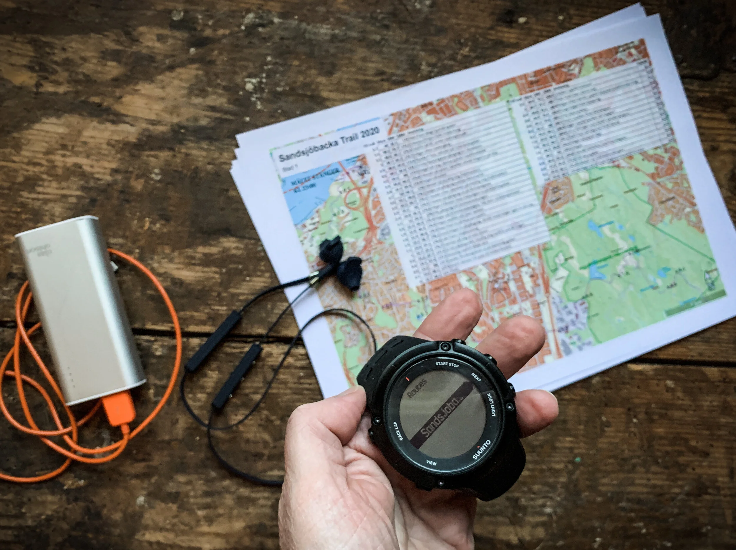 Sandsjöbacka Trail — prep och pepp