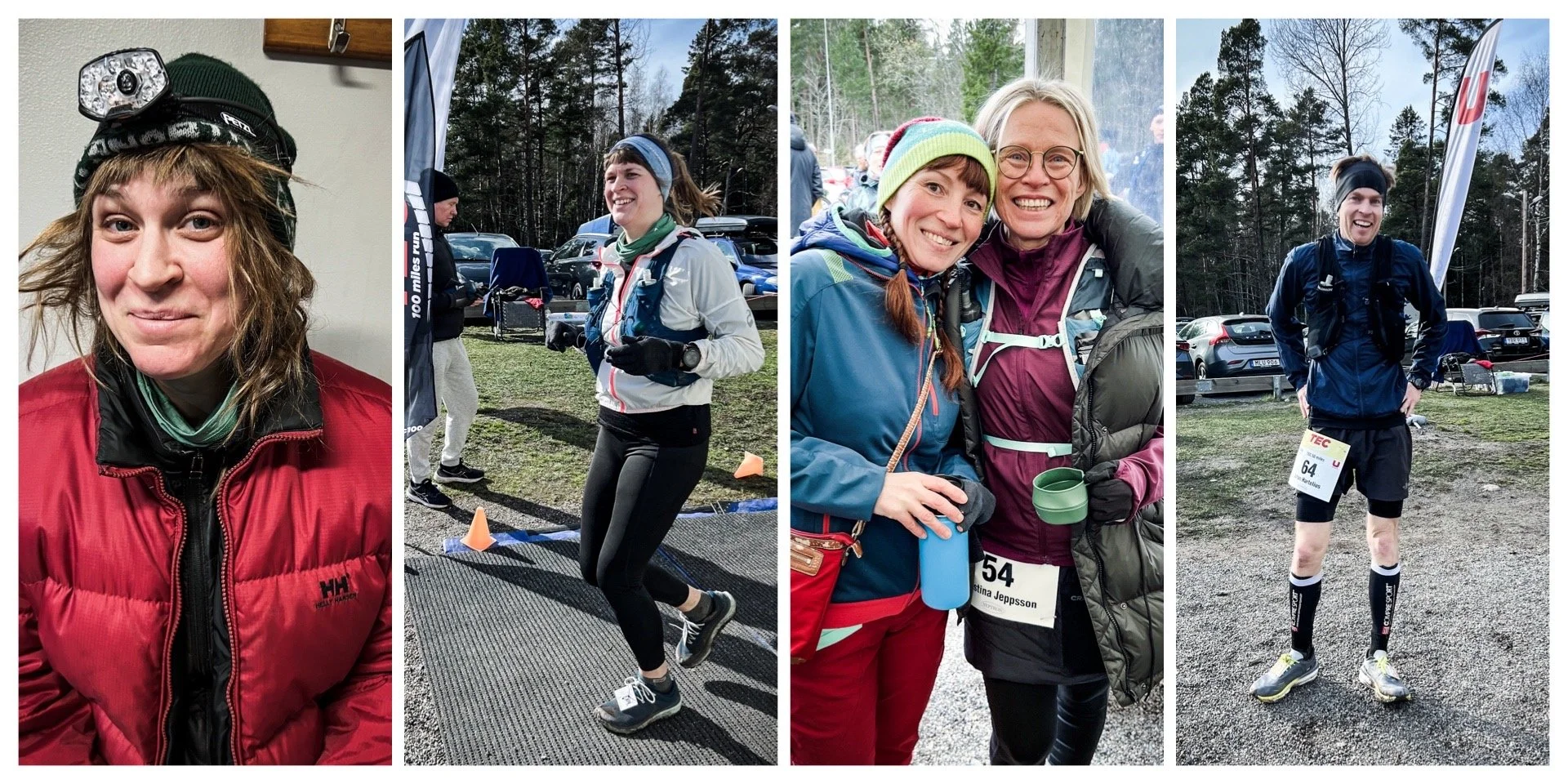 Nya 100 miles-finishers, kyla och härlig stämning på TEC 2024