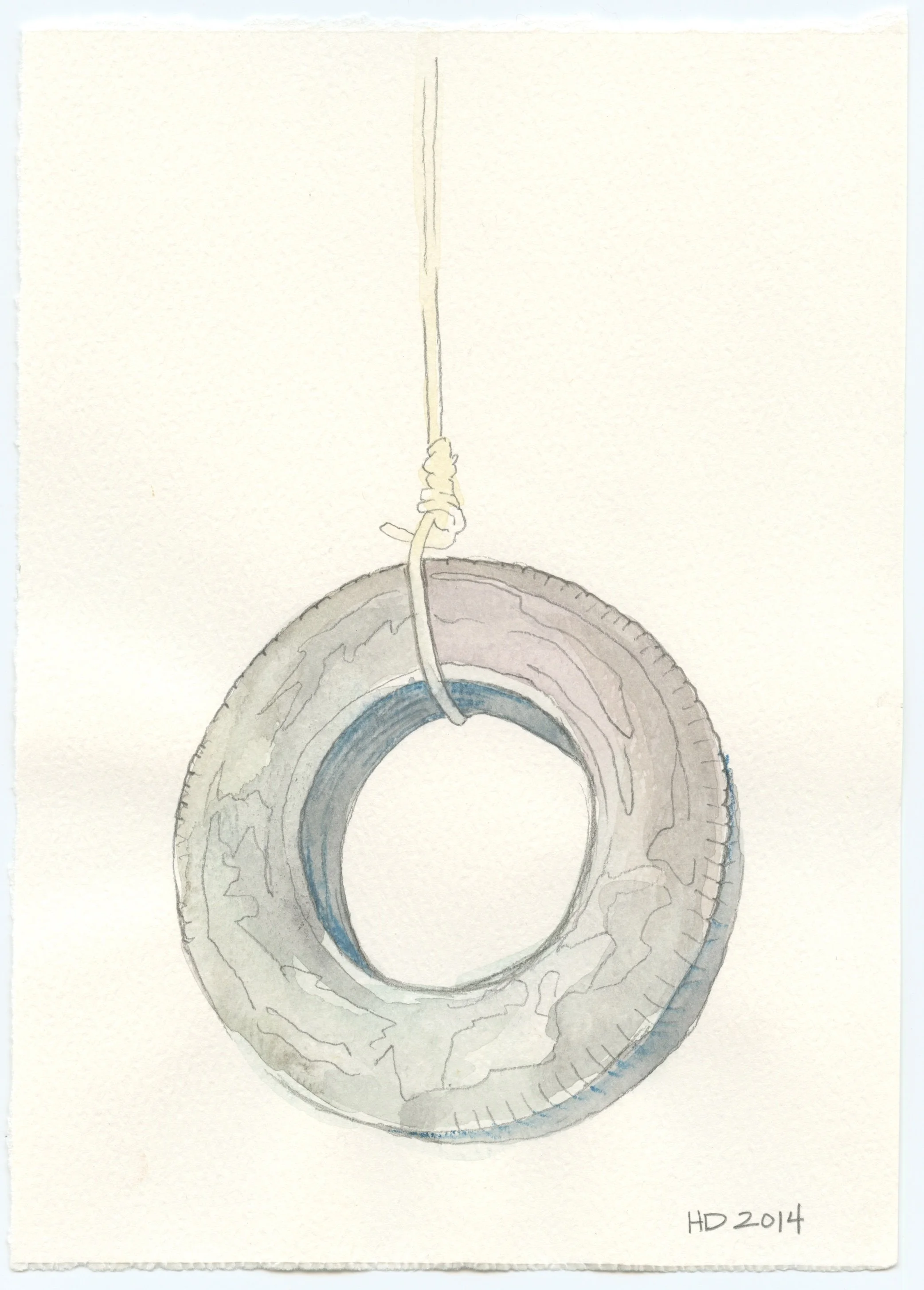 Tire Swing - Print