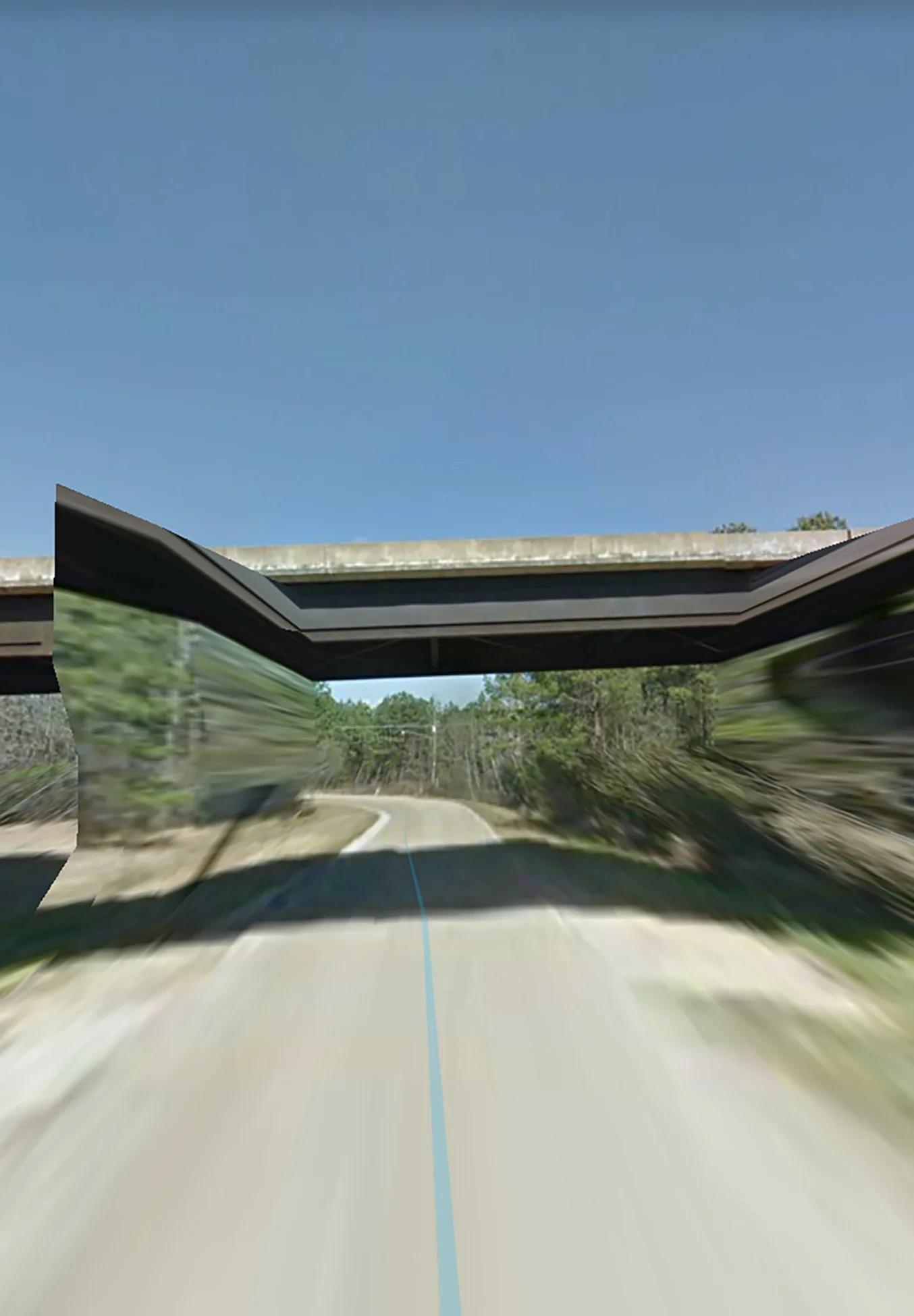 Dead Lake Marina Road, 2021 - Print
