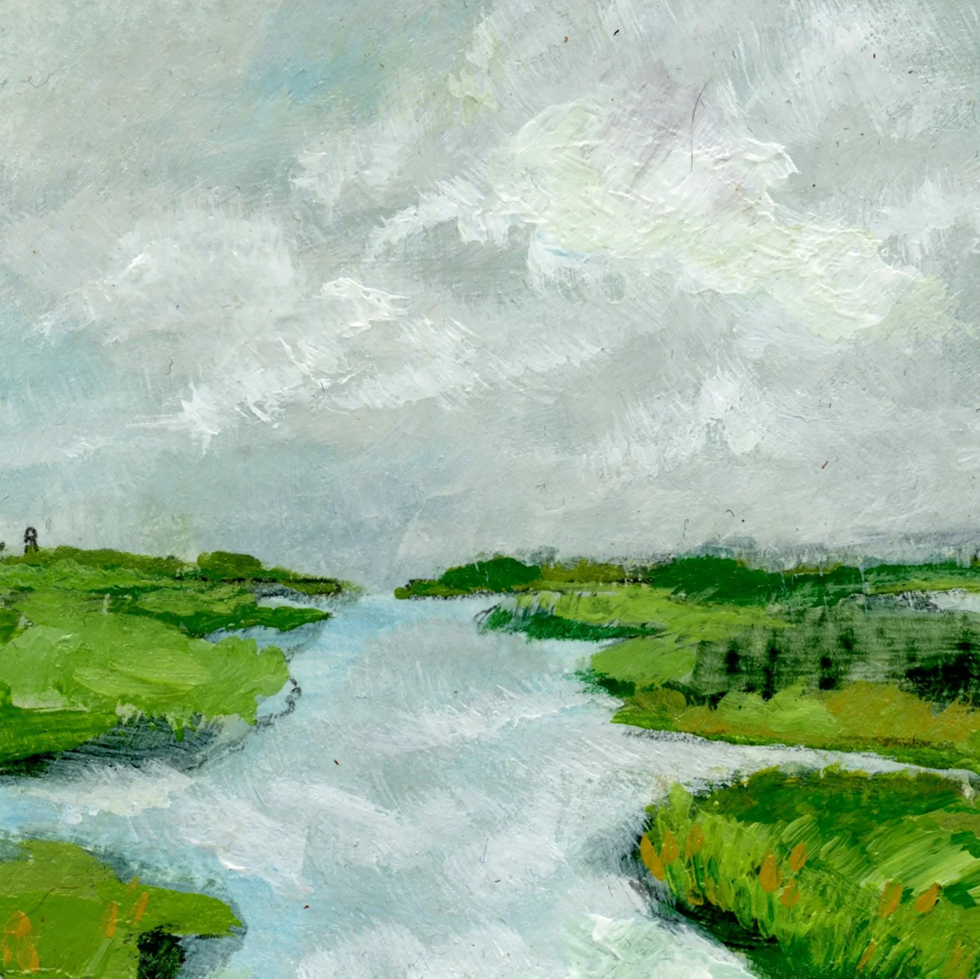 Cloudy Coast - Print