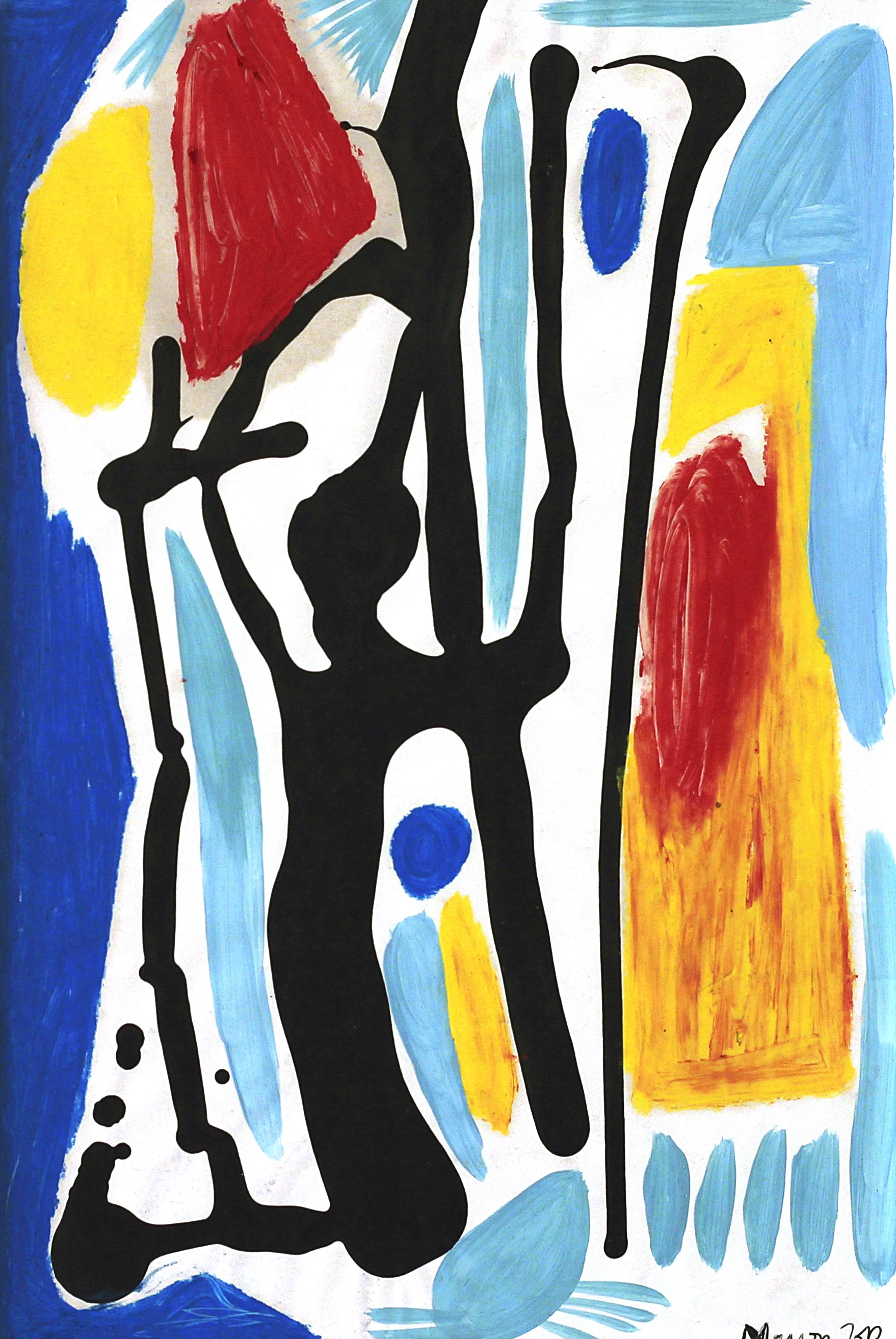 Le peintre - La crucifixion