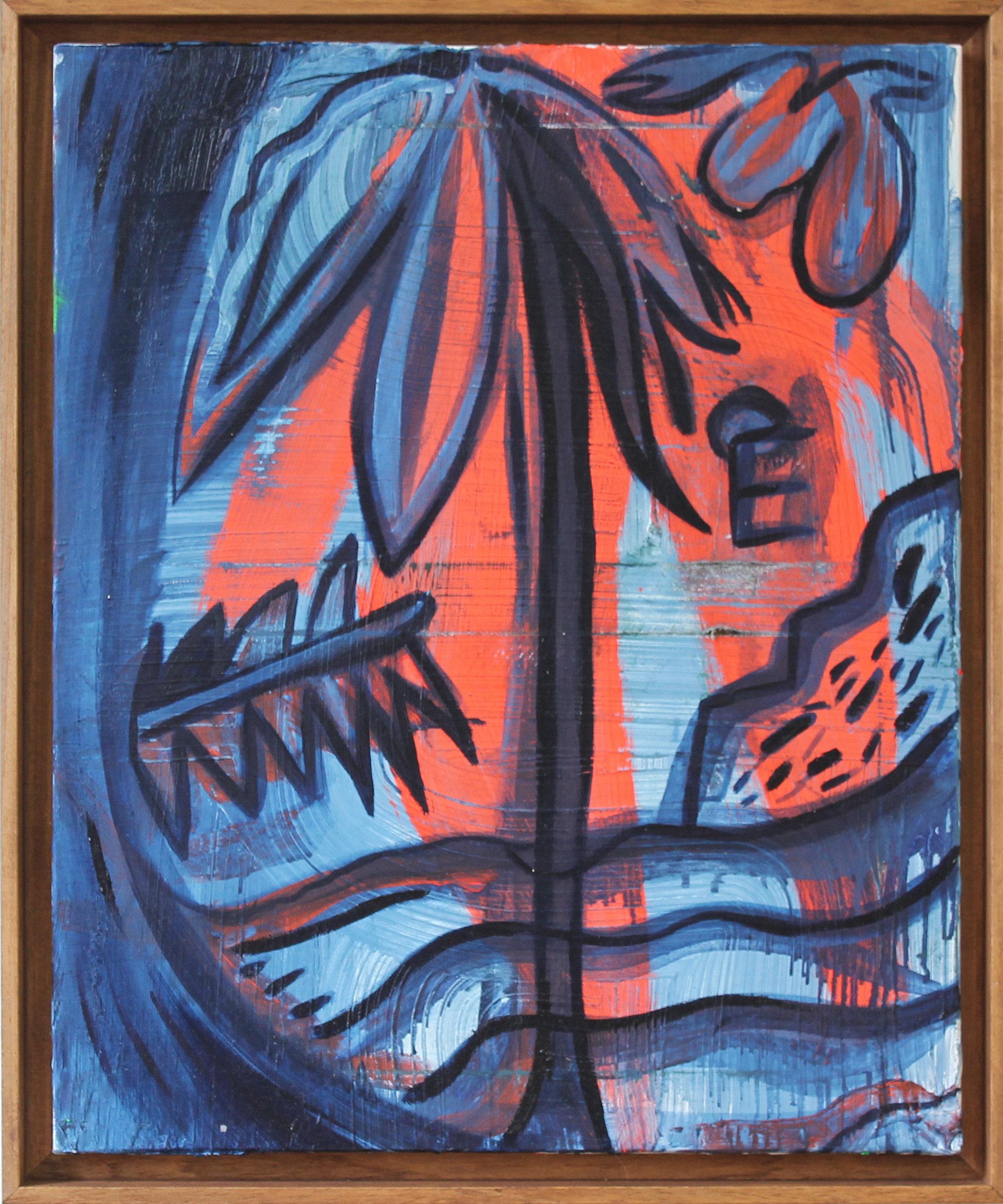 Beach Goth - 61 x 50 cm - 2017 - huile sur toile - .jpg