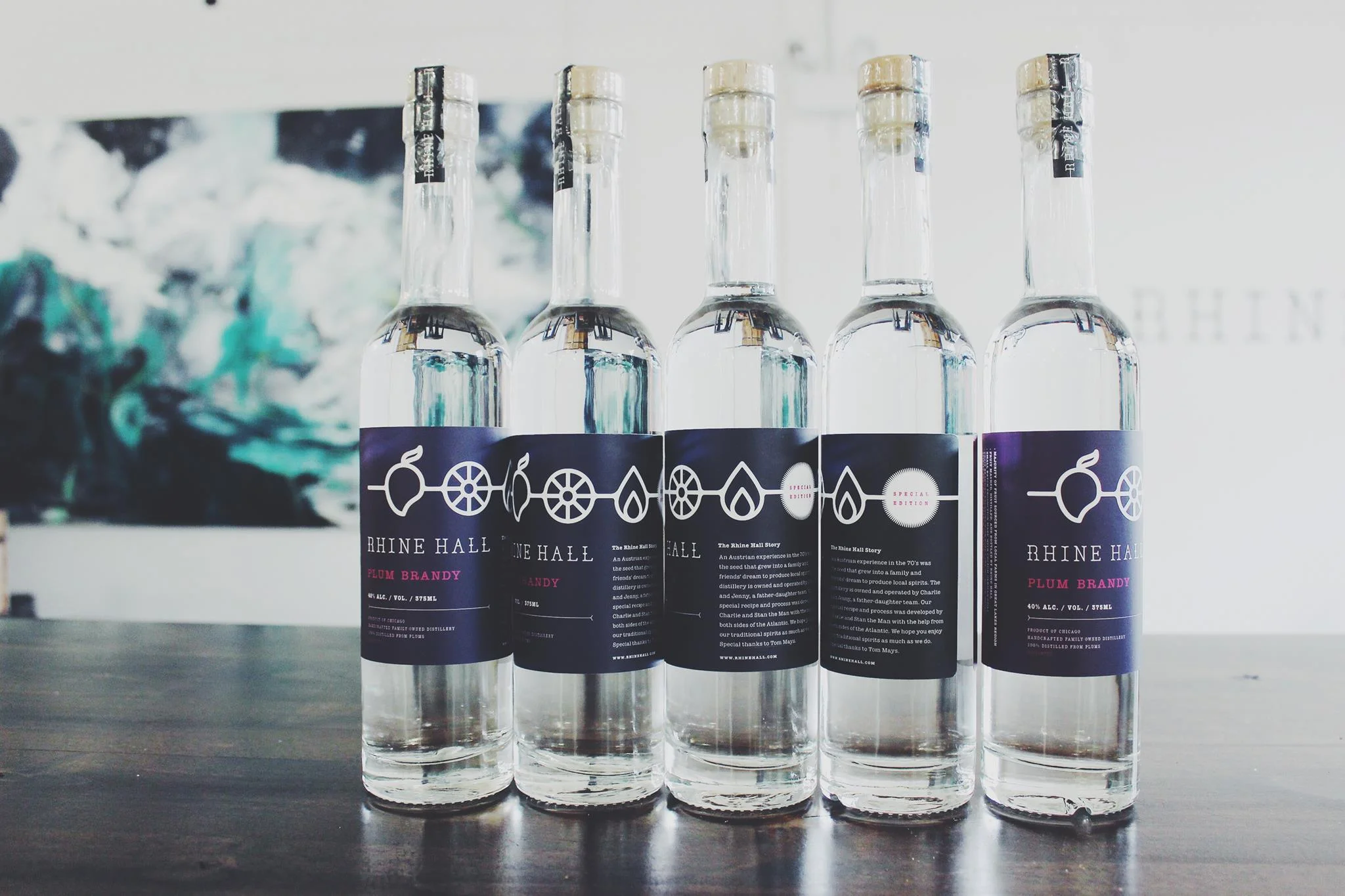 Rhine Hall Distillery's Plum Brandy