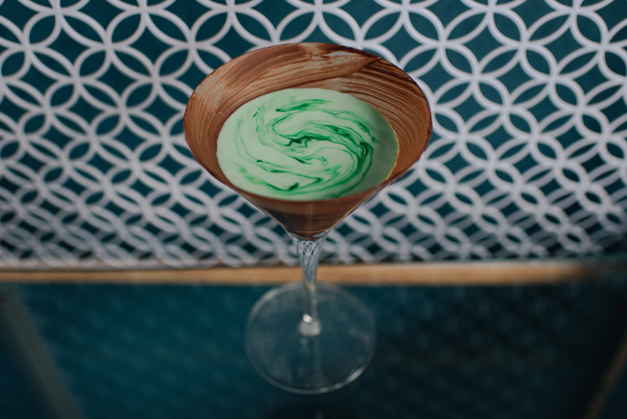 Girl Scout Cookie Cocktails: Thin Mint Cocktail