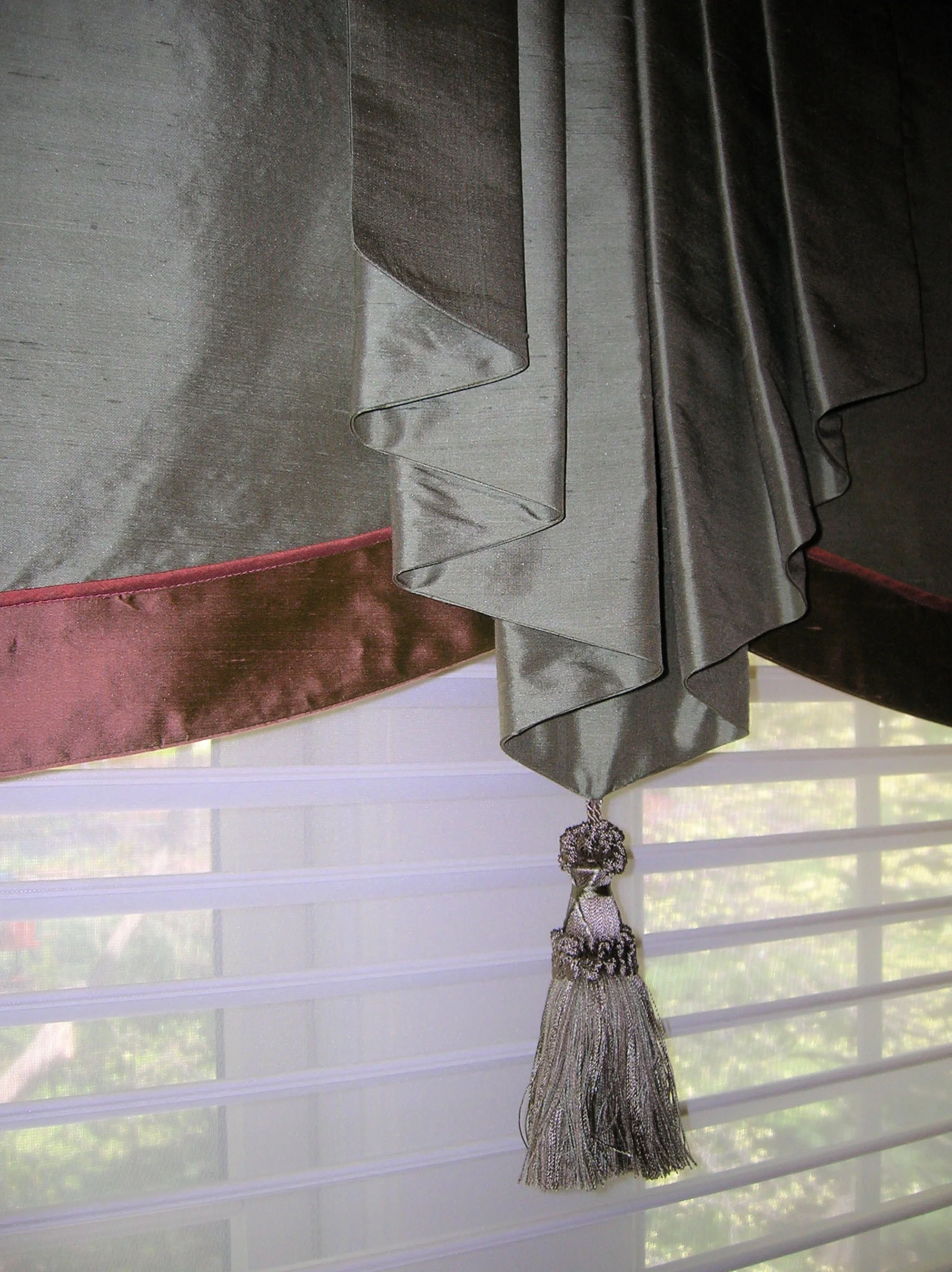 Classic custom design drapery